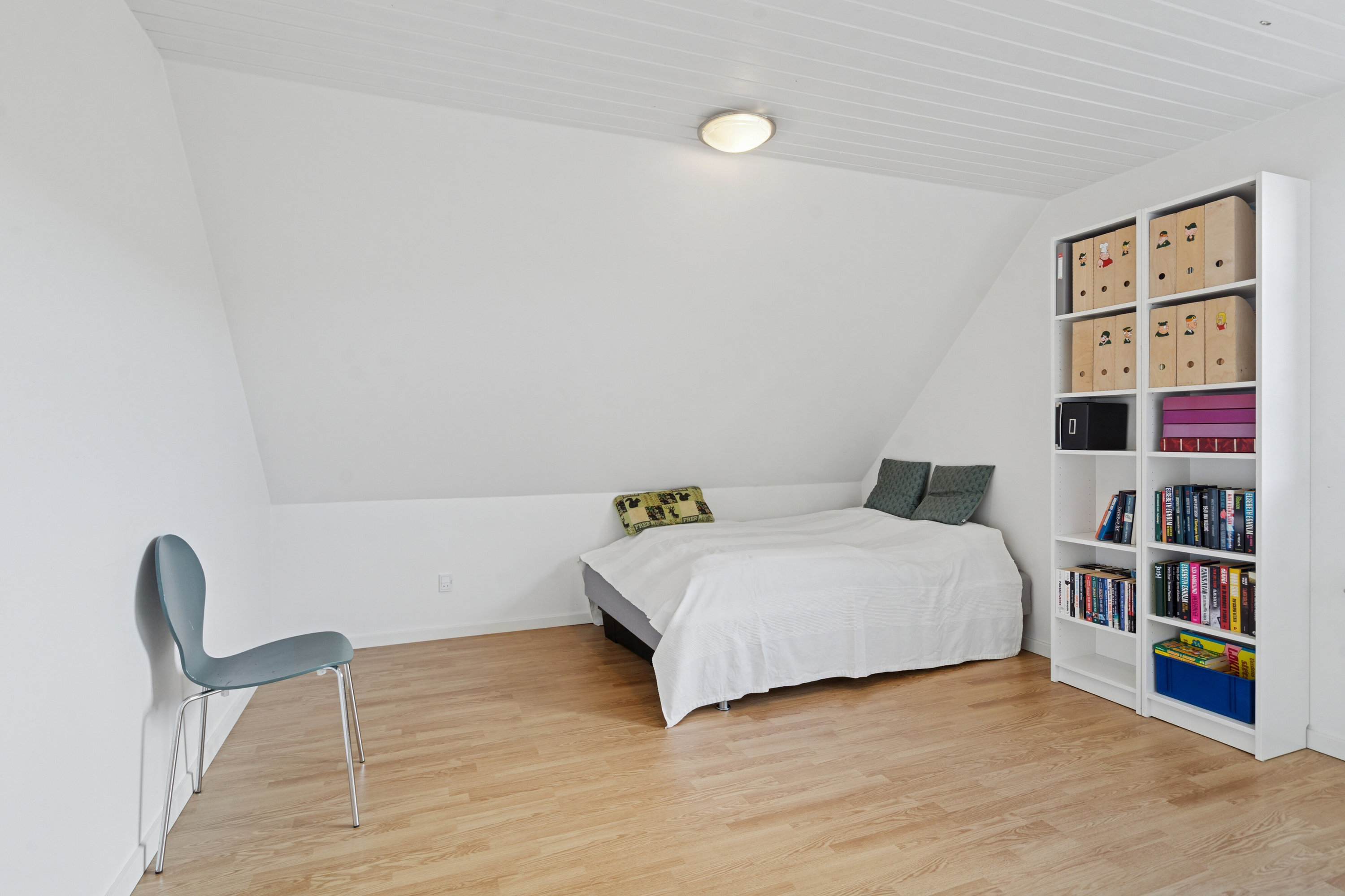 Fremhævet soveværelse billede i fuldskærmstilstand. Billede af Lærkehaven 6, 5330 Munkebo