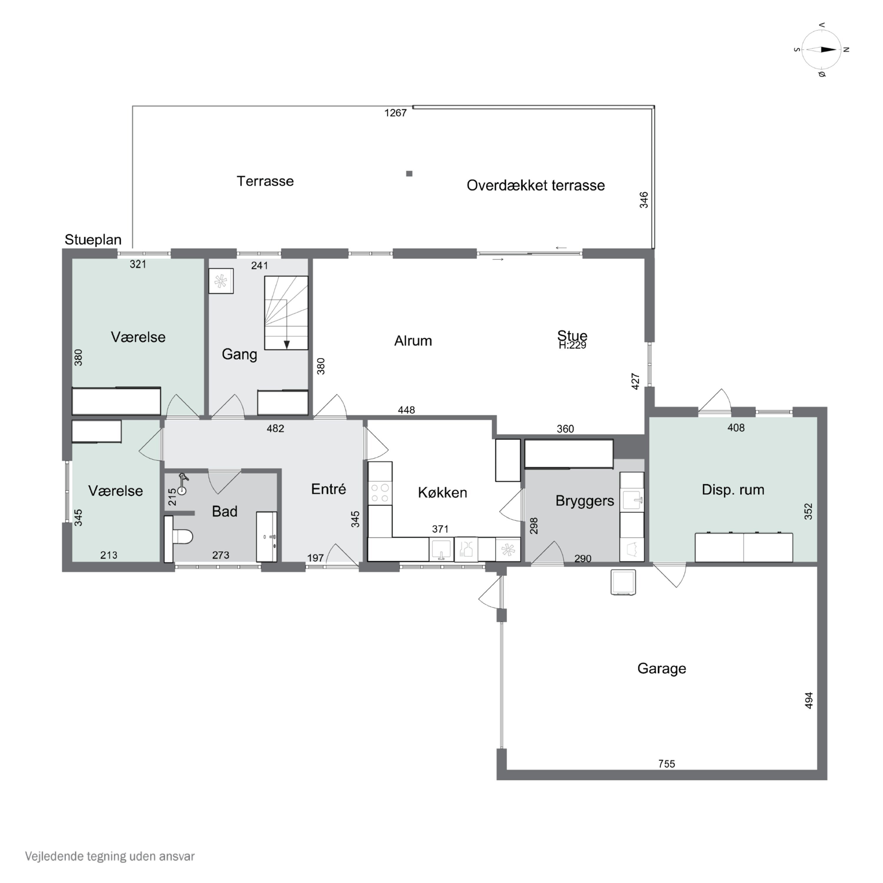 Plantegninger billede af Lærkehaven 6, 5330 Munkebo