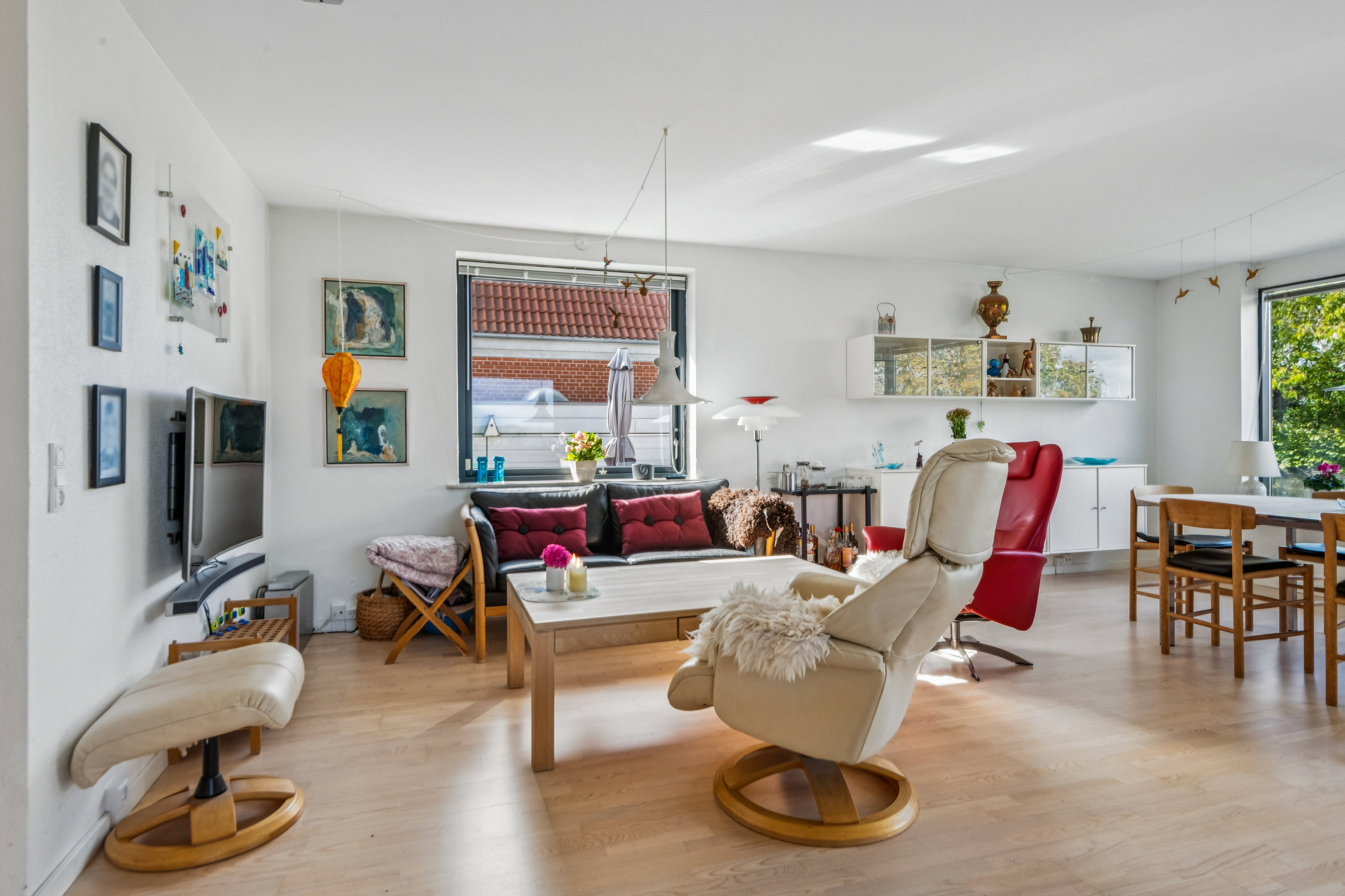 Fremhævet stue billede i fuldskærmstilstand. Billede af Heilskovsgade 40, Vejgaard, 9000 Aalborg