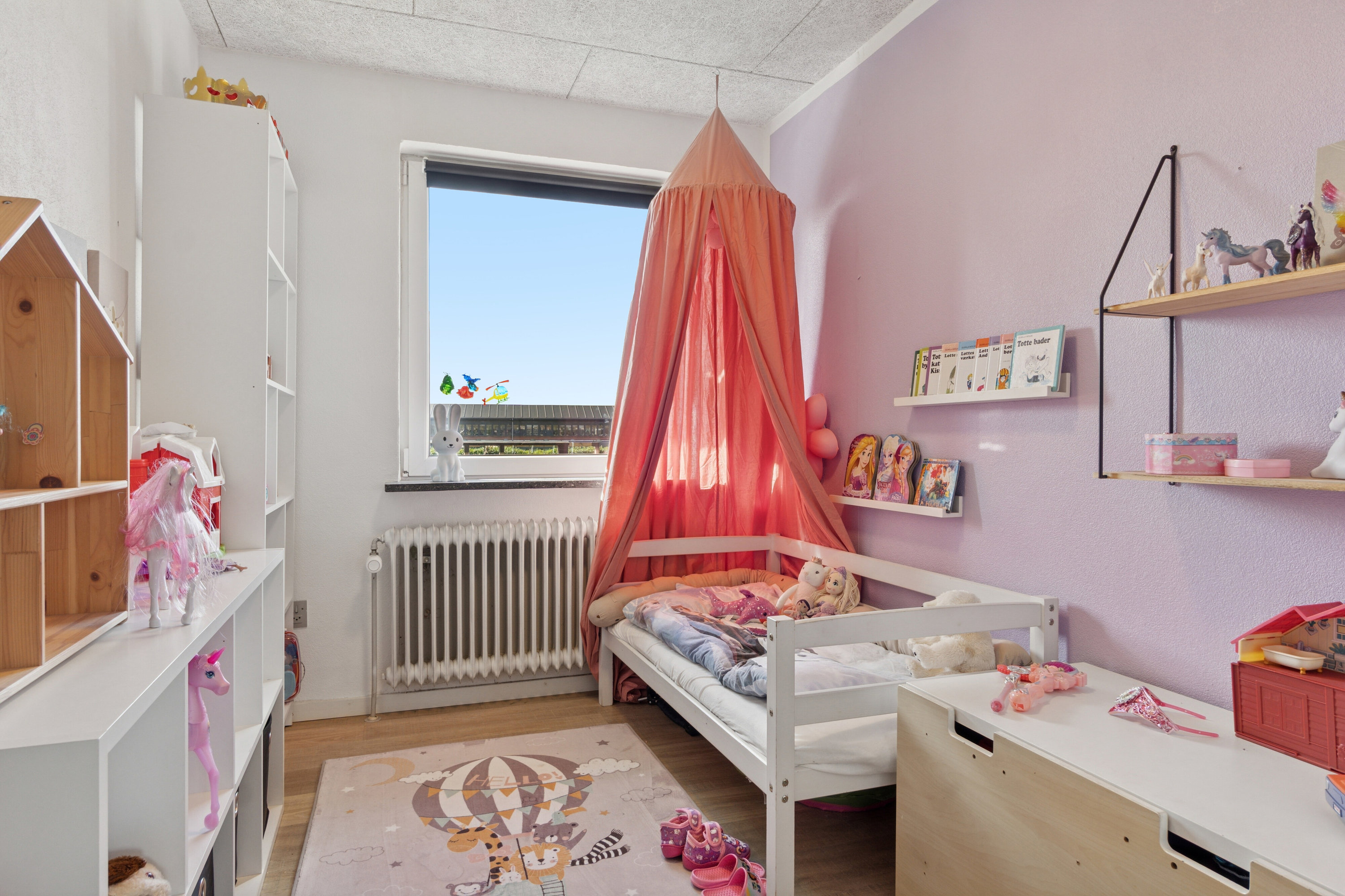 Fremhævet børneværelse billede i fuldskærmstilstand. Billede af Tranevej 10, 7700 Thisted