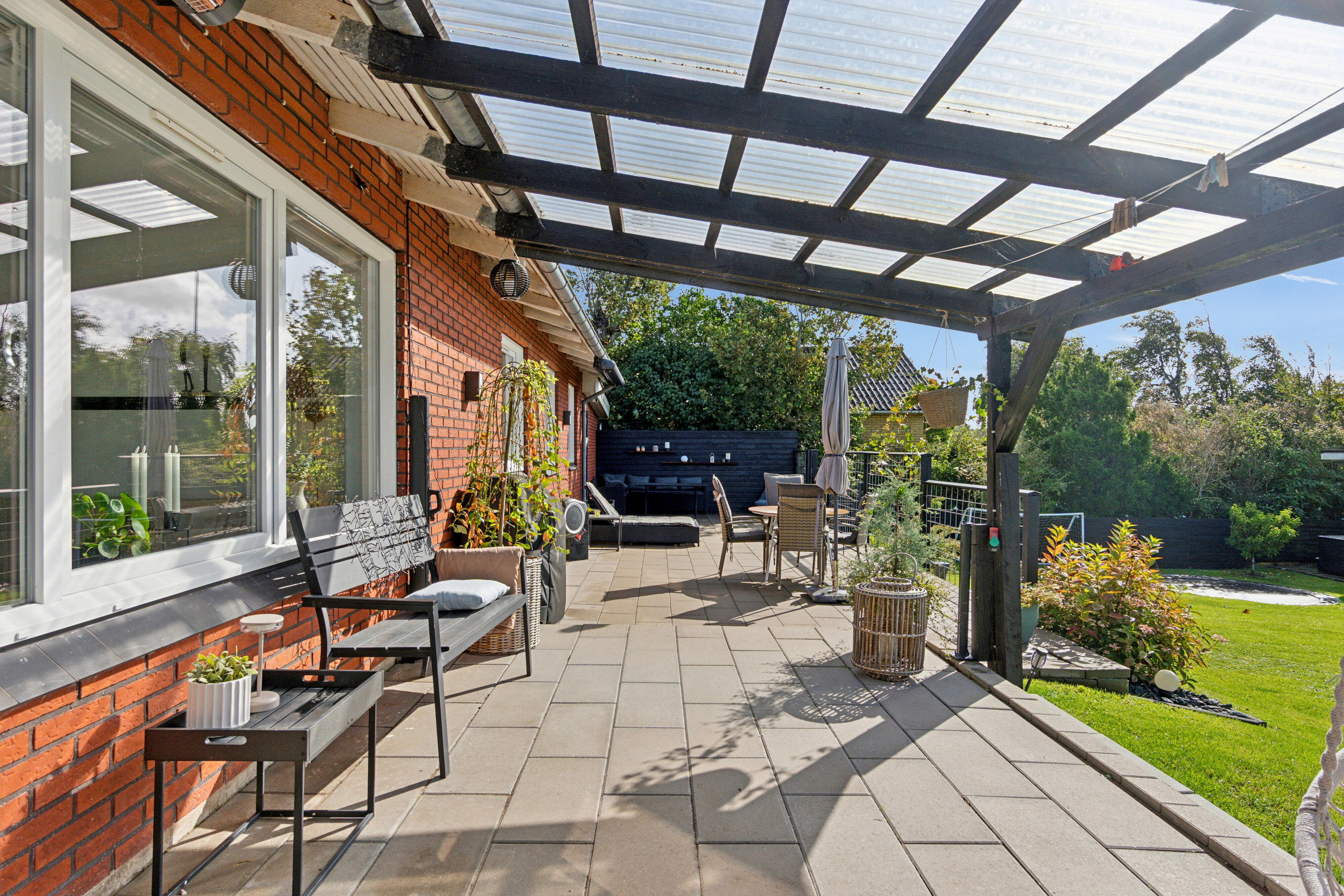 Miniaturebillede 1: overdækket terrasse. Billede af Tranevej 10, 7700 Thisted