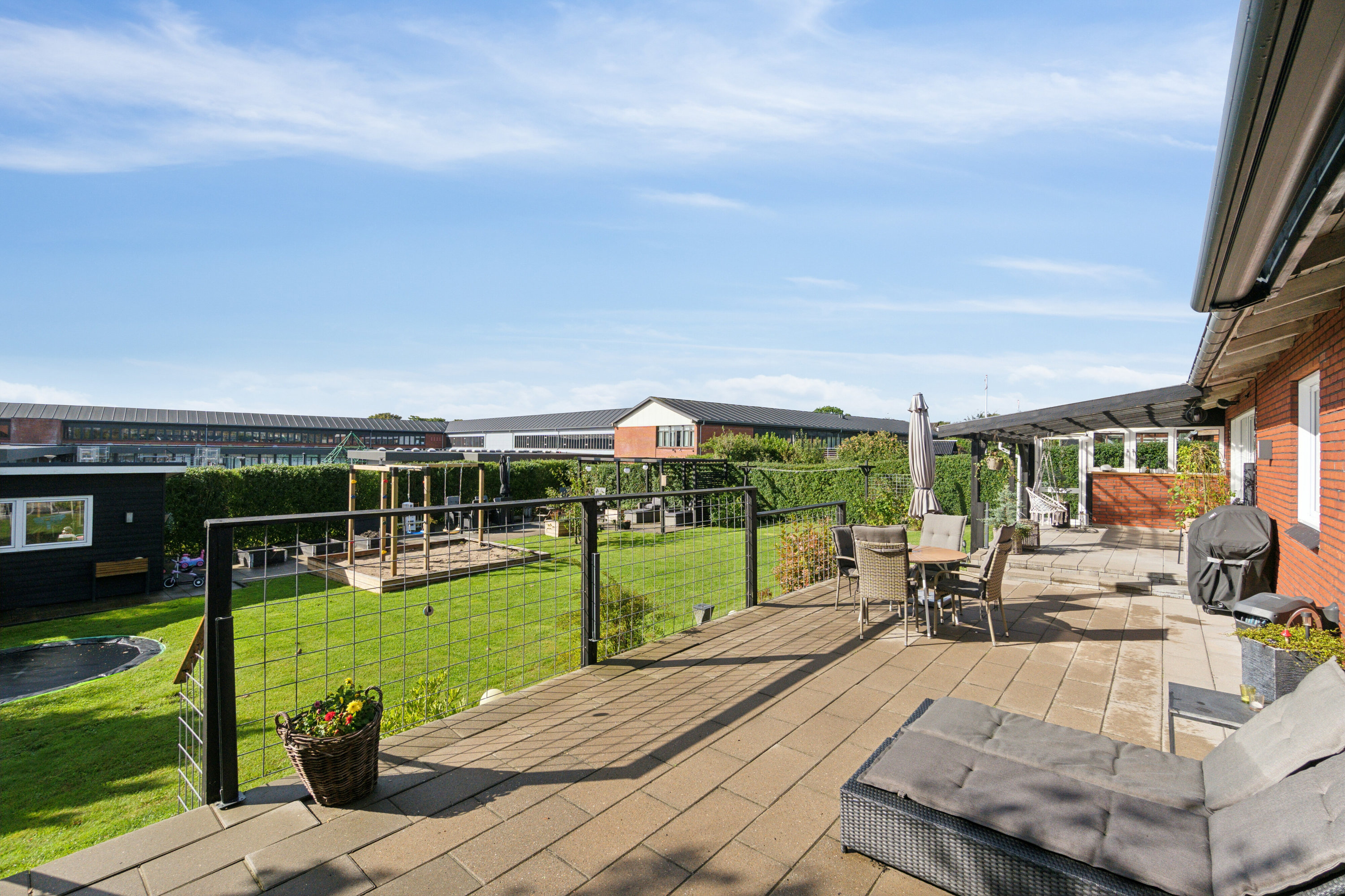 Fremhævet terrasse billede i fuldskærmstilstand. Billede af Tranevej 10, 7700 Thisted