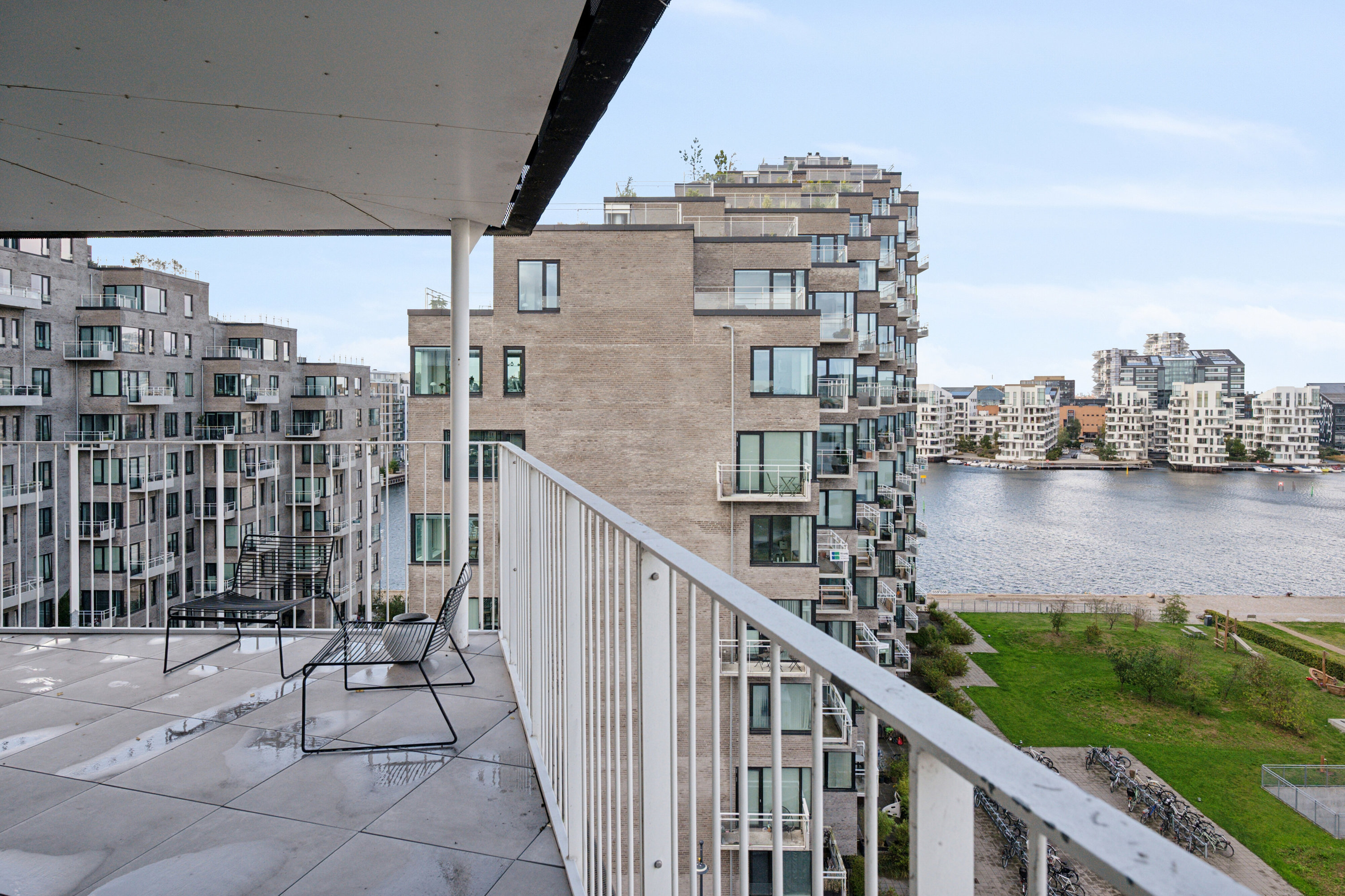 Miniaturebillede 2: altan. Billede af Islands Brygge 79A, 6. tv., 2300 København S