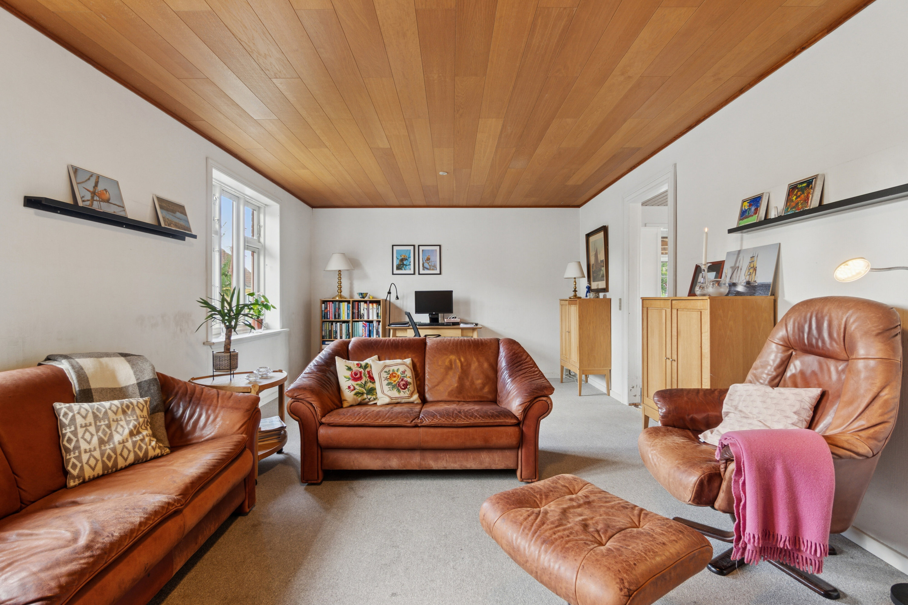 Fremhævet stue billede i fuldskærmstilstand. Billede af Storkevej 8, 7741 Frøstrup