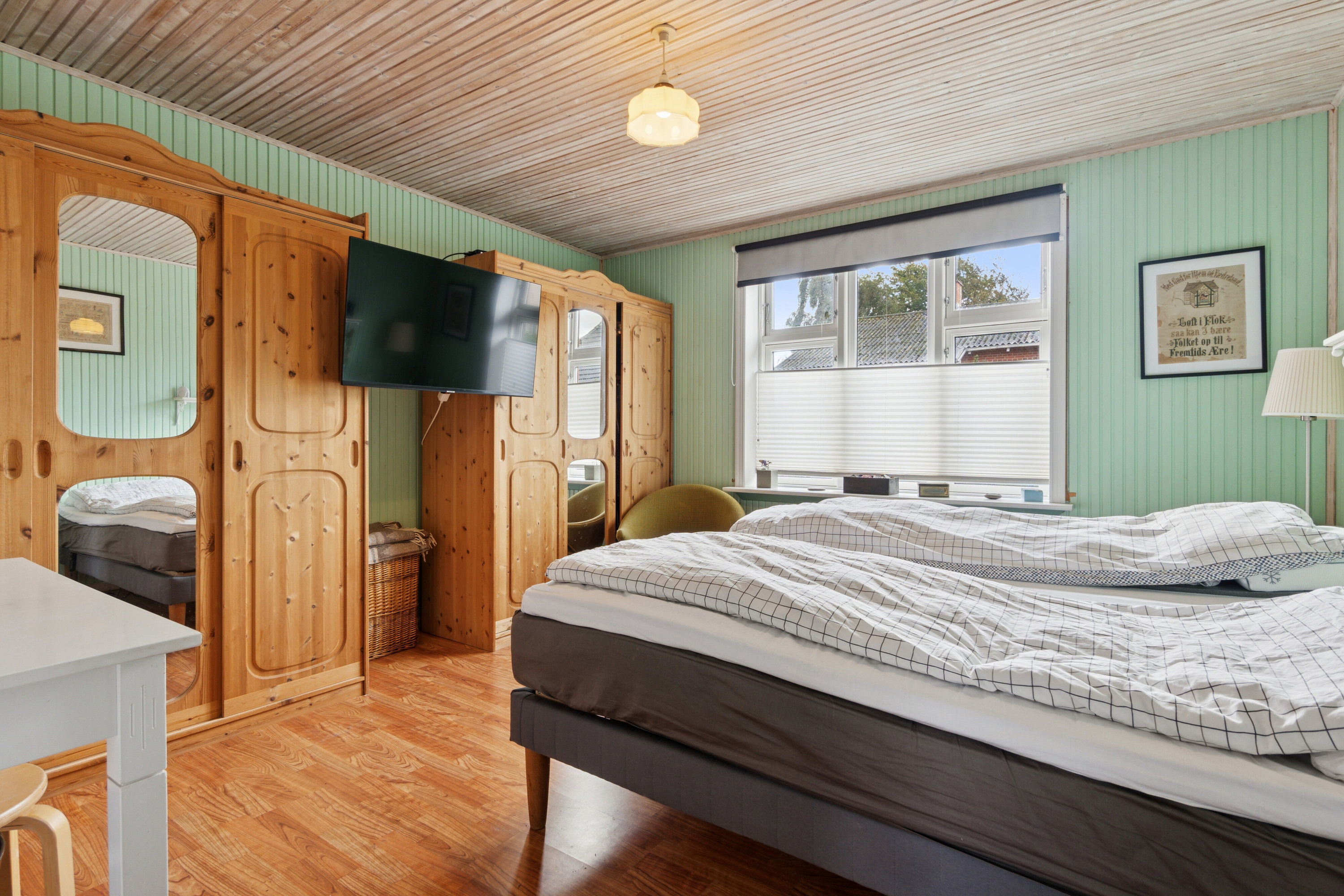 Fremhævet soveværelse billede i fuldskærmstilstand. Billede af Storkevej 8, 7741 Frøstrup