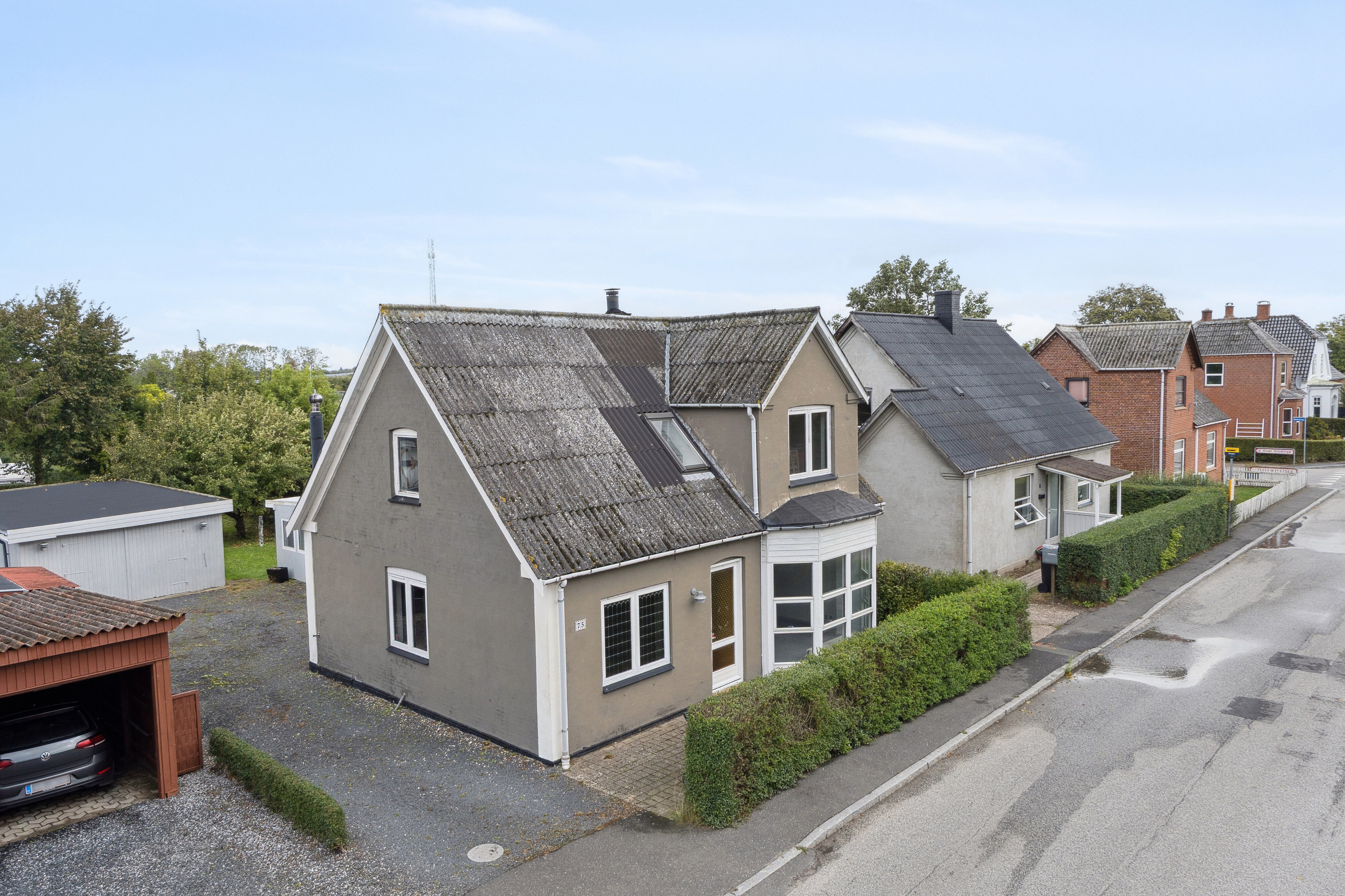 Fremhævet set fra vejen billede i fuldskærmstilstand. Billede af Klarskovvej 75, 4760 Vordingborg