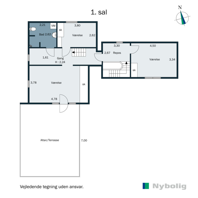 Plantegninger billede af Barrit Langgade 102, 7150 Barrit