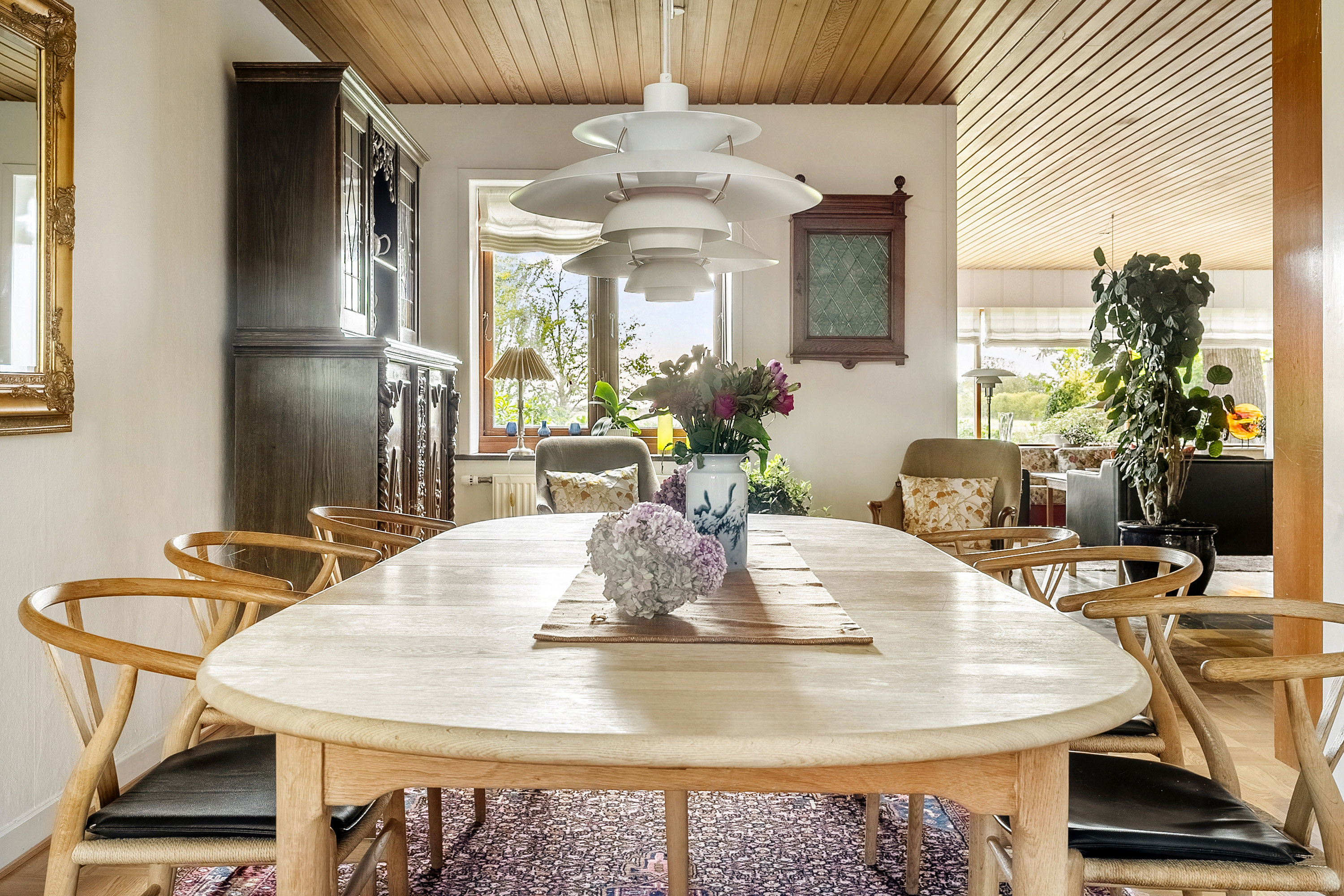 Fremhævet spisestue billede i fuldskærmstilstand. Billede af Barrit Langgade 102, 7150 Barrit