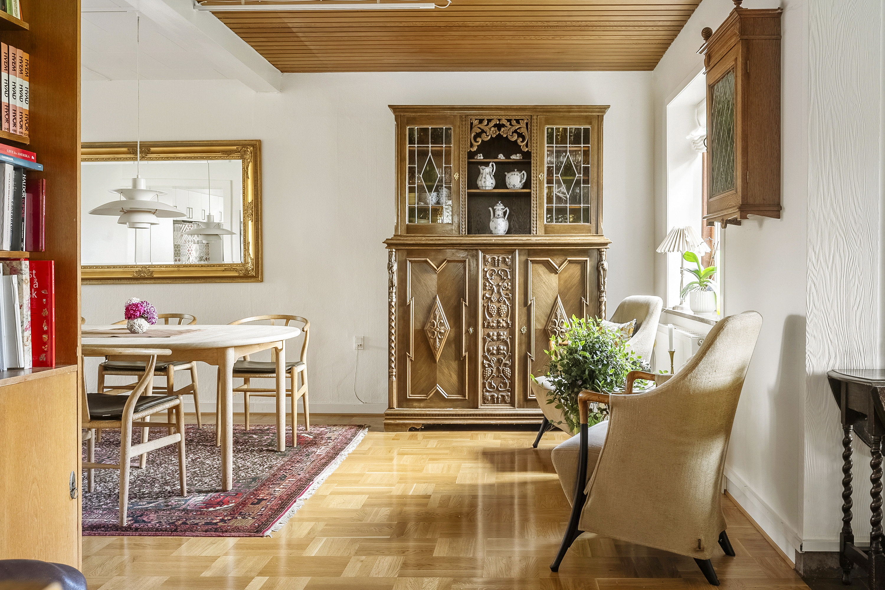 Fremhævet spisestue billede i fuldskærmstilstand. Billede af Barrit Langgade 102, 7150 Barrit