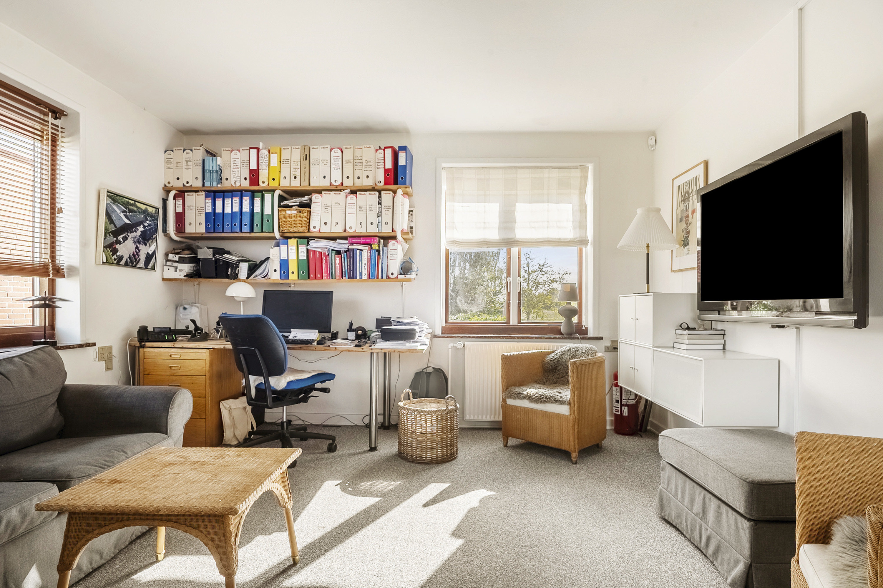 Fremhævet stue billede i fuldskærmstilstand. Billede af Barrit Langgade 102, 7150 Barrit