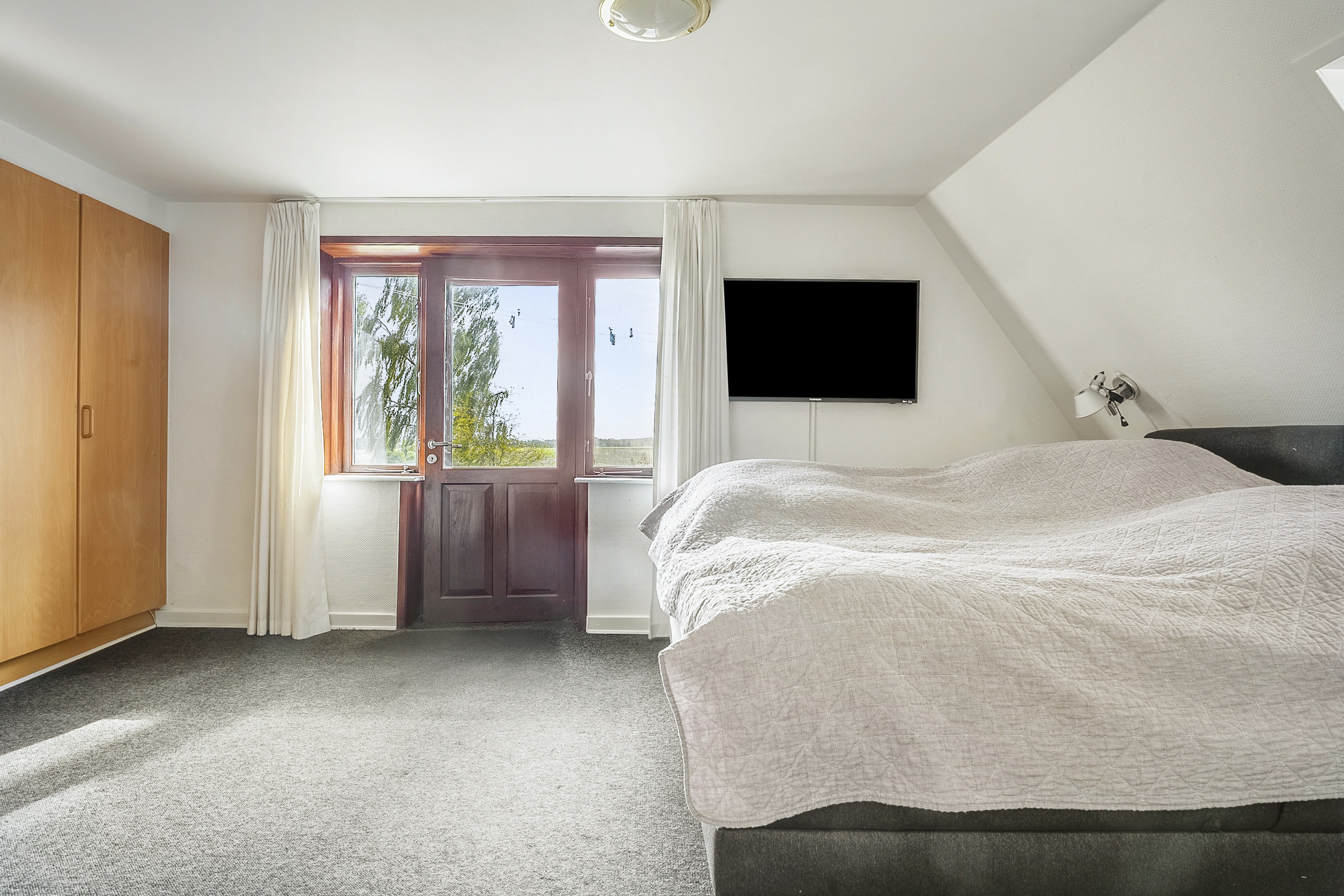 Fremhævet soveværelse billede i fuldskærmstilstand. Billede af Barrit Langgade 102, 7150 Barrit