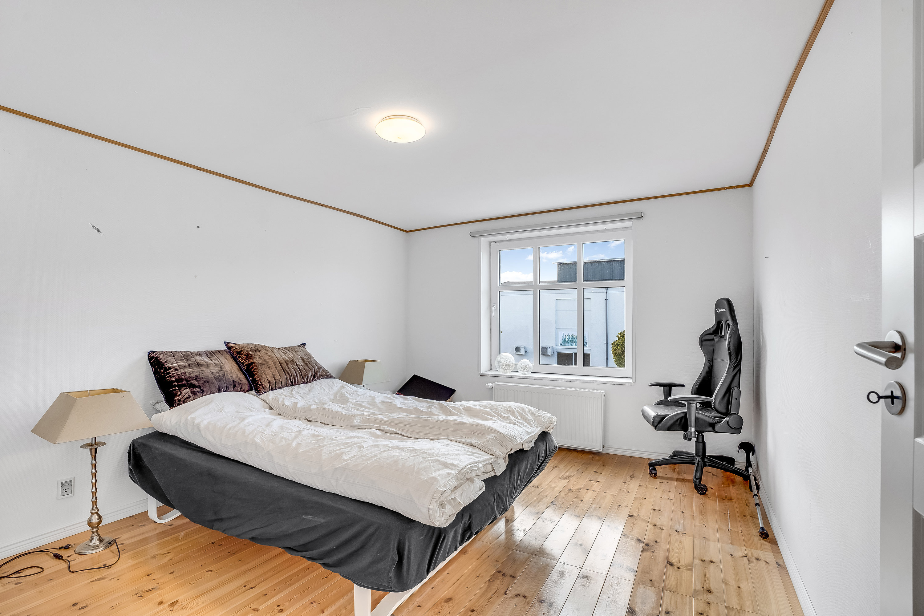 Fremhævet soveværelse billede i fuldskærmstilstand. Billede af Slagterivej 8, 4930 Maribo