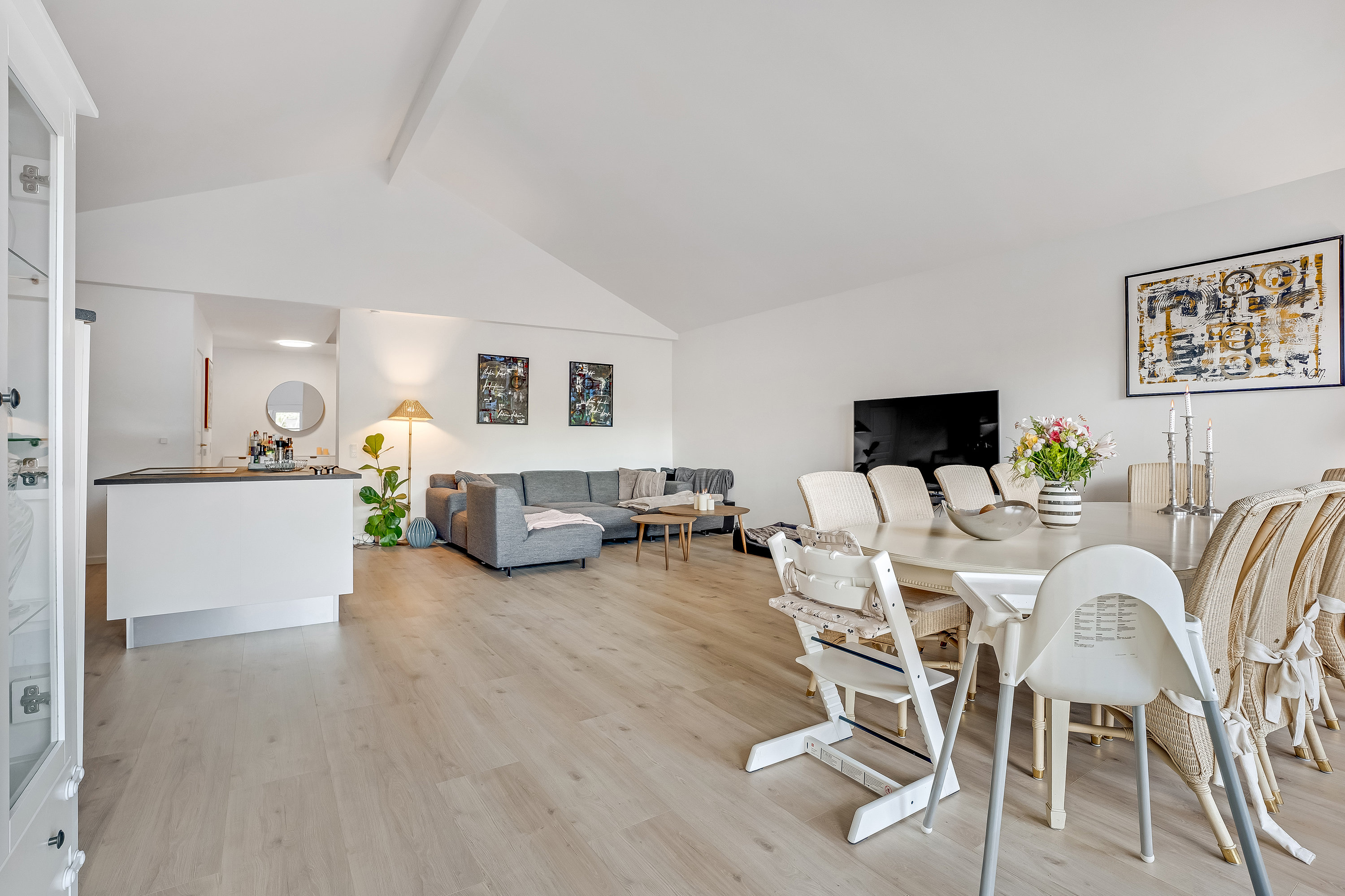 Fremhævet stue billede i fuldskærmstilstand. Billede af Slagterivej 8, 4930 Maribo