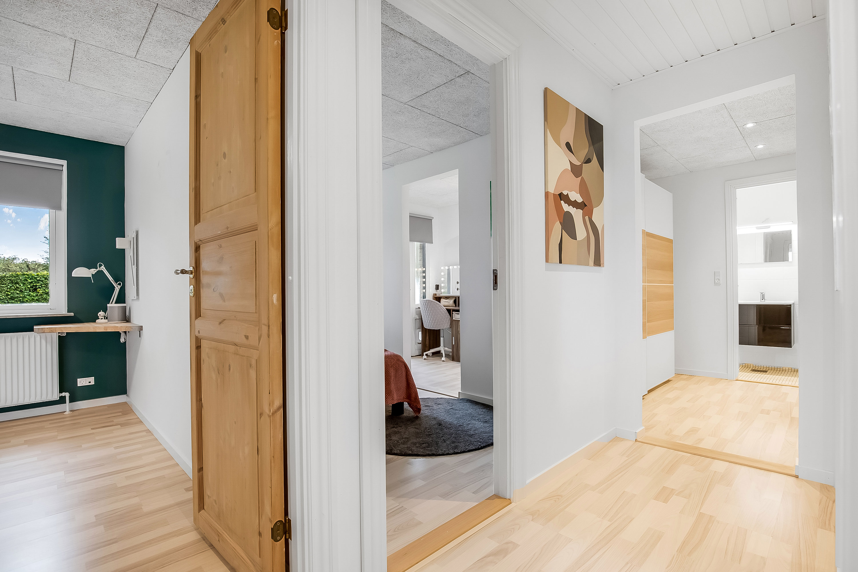 Fremhævet gang billede i fuldskærmstilstand. Billede af Højvang Nord 7, 6580 Vamdrup