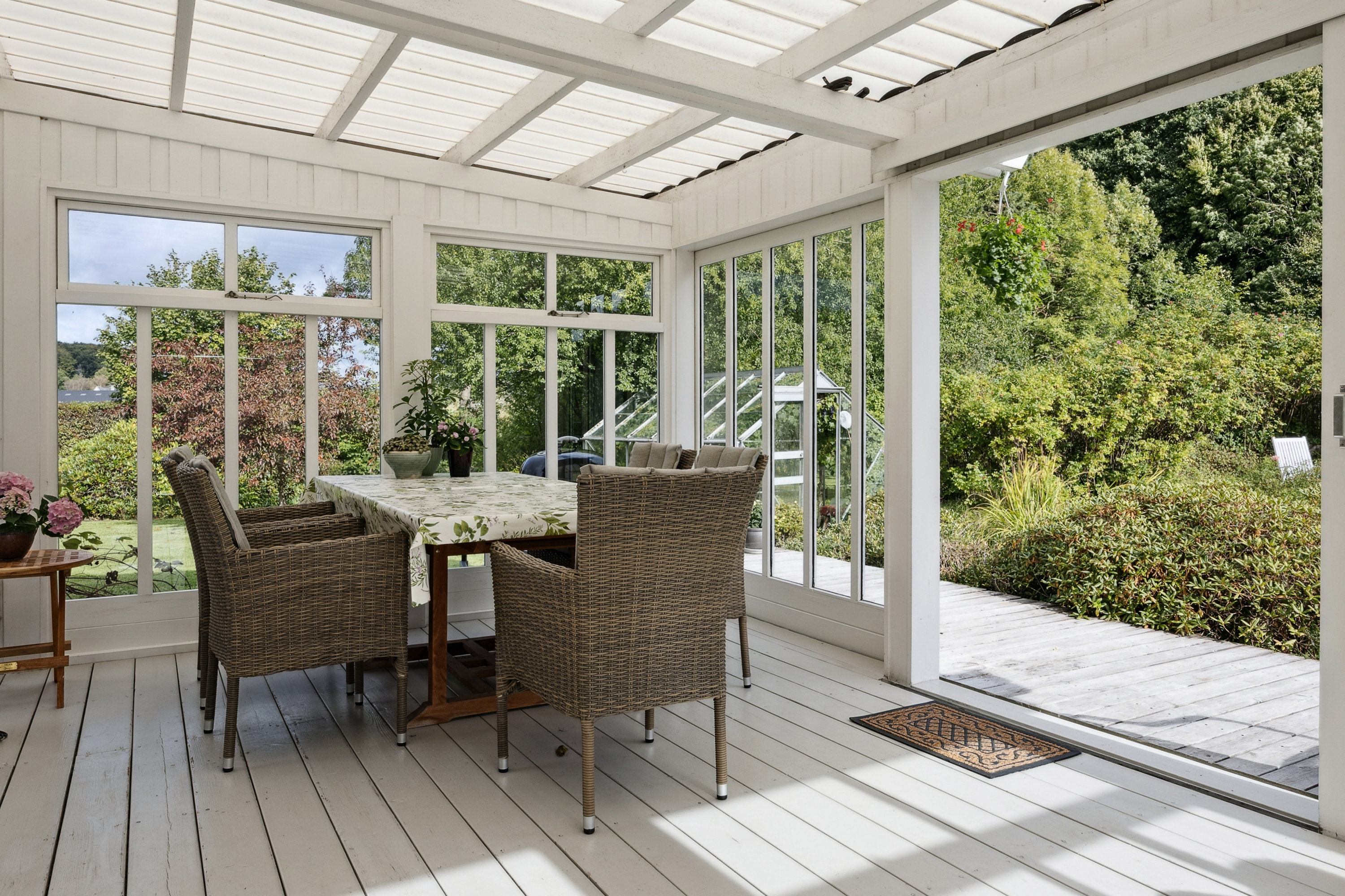 Fremhævet udestue billede i fuldskærmstilstand. Billede af Nebsmøllevej 68C, Ortved, 4100 Ringsted