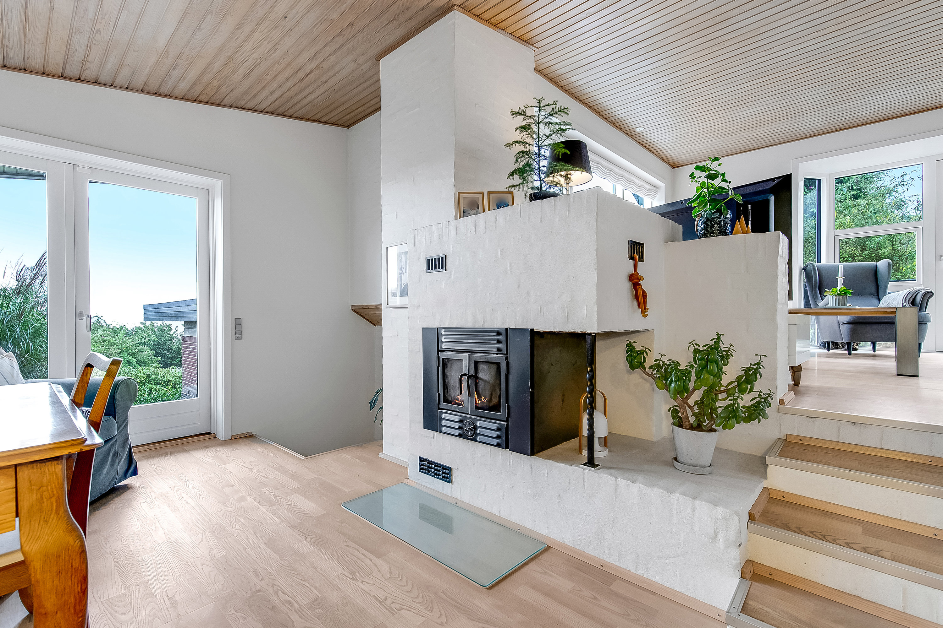 Fremhævet pejsestue billede i fuldskærmstilstand. Billede af Poul Møllers Vej 8, 6000 Kolding