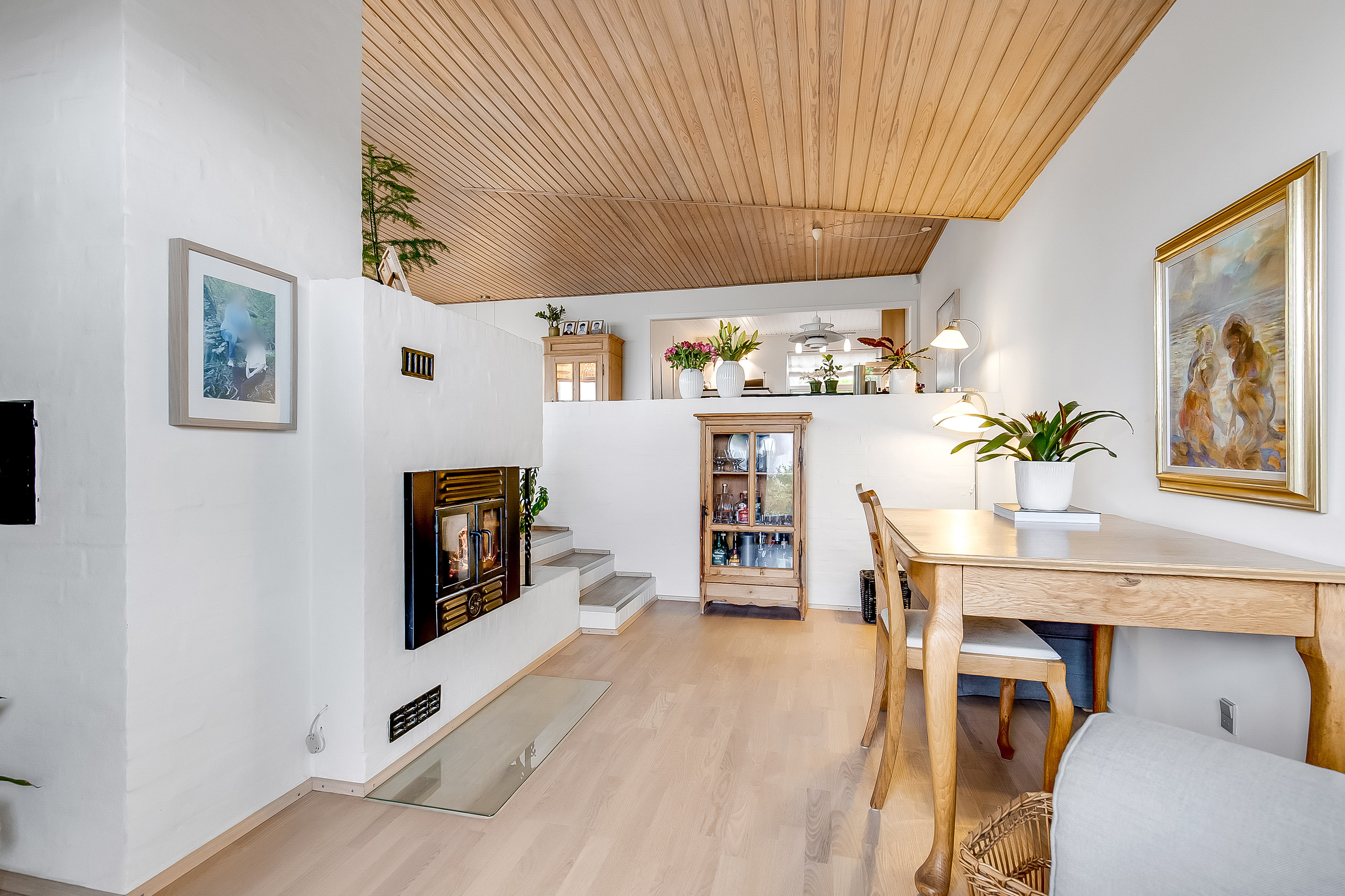 Fremhævet pejsestue billede i fuldskærmstilstand. Billede af Poul Møllers Vej 8, 6000 Kolding