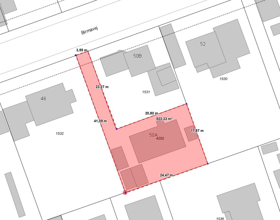 Plantegninger billede af Birmavej 50A, 2300 København S