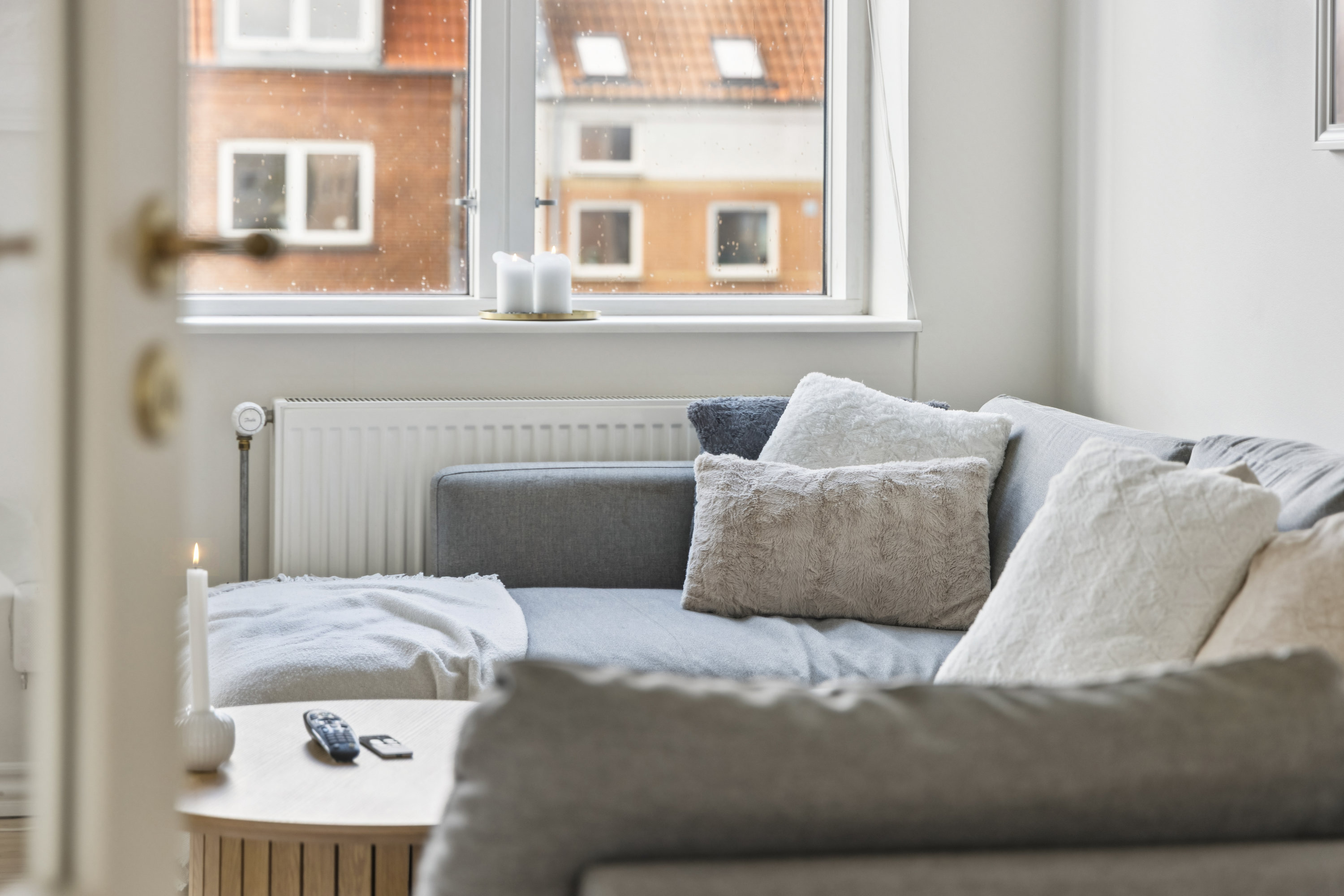 Fremhævet stue billede i fuldskærmstilstand. Billede af Sønderbro 15, 3. tv., 9000 Aalborg