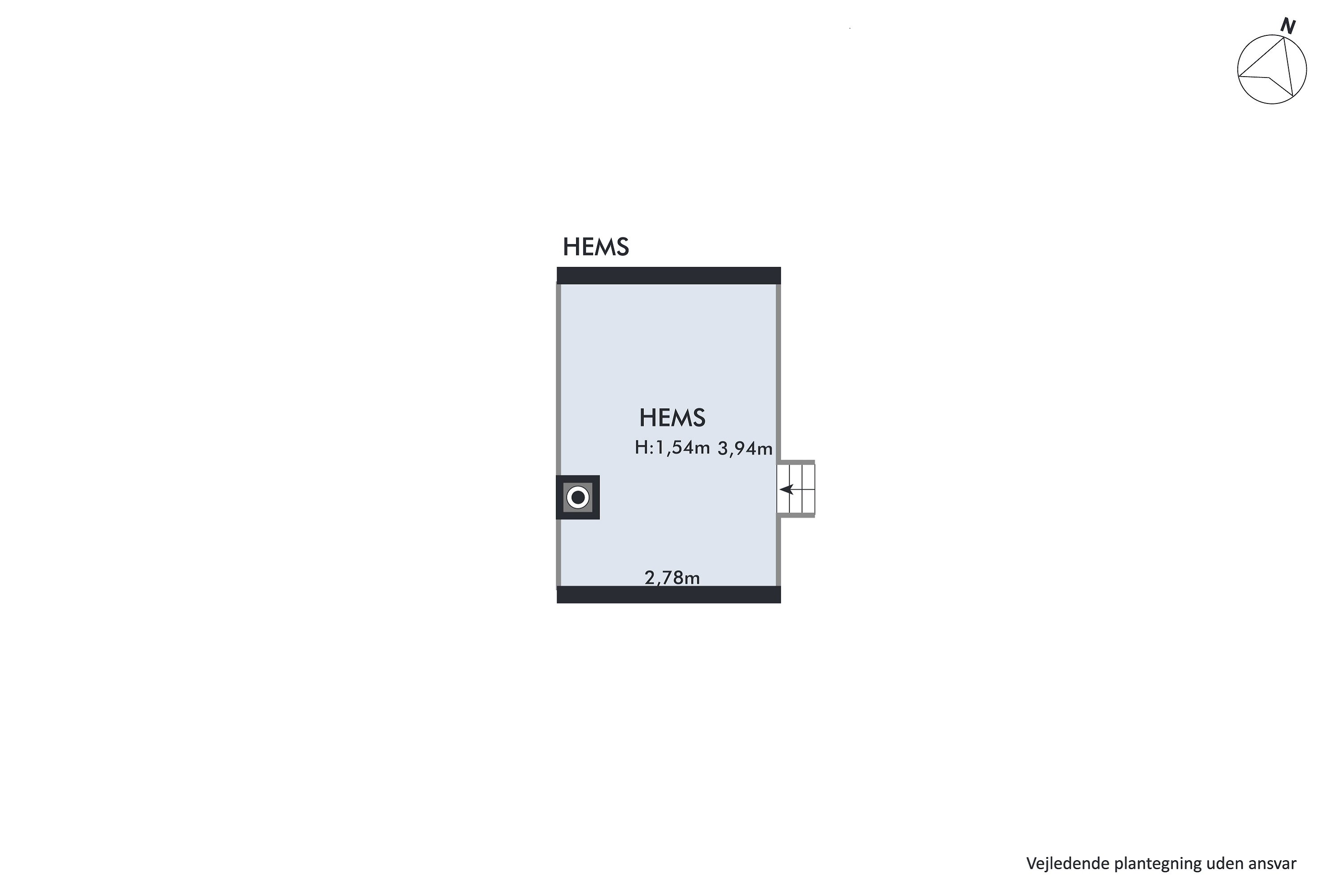 Plantegninger billede af Havnen 32, Øster Hurup, 9560 Hadsund