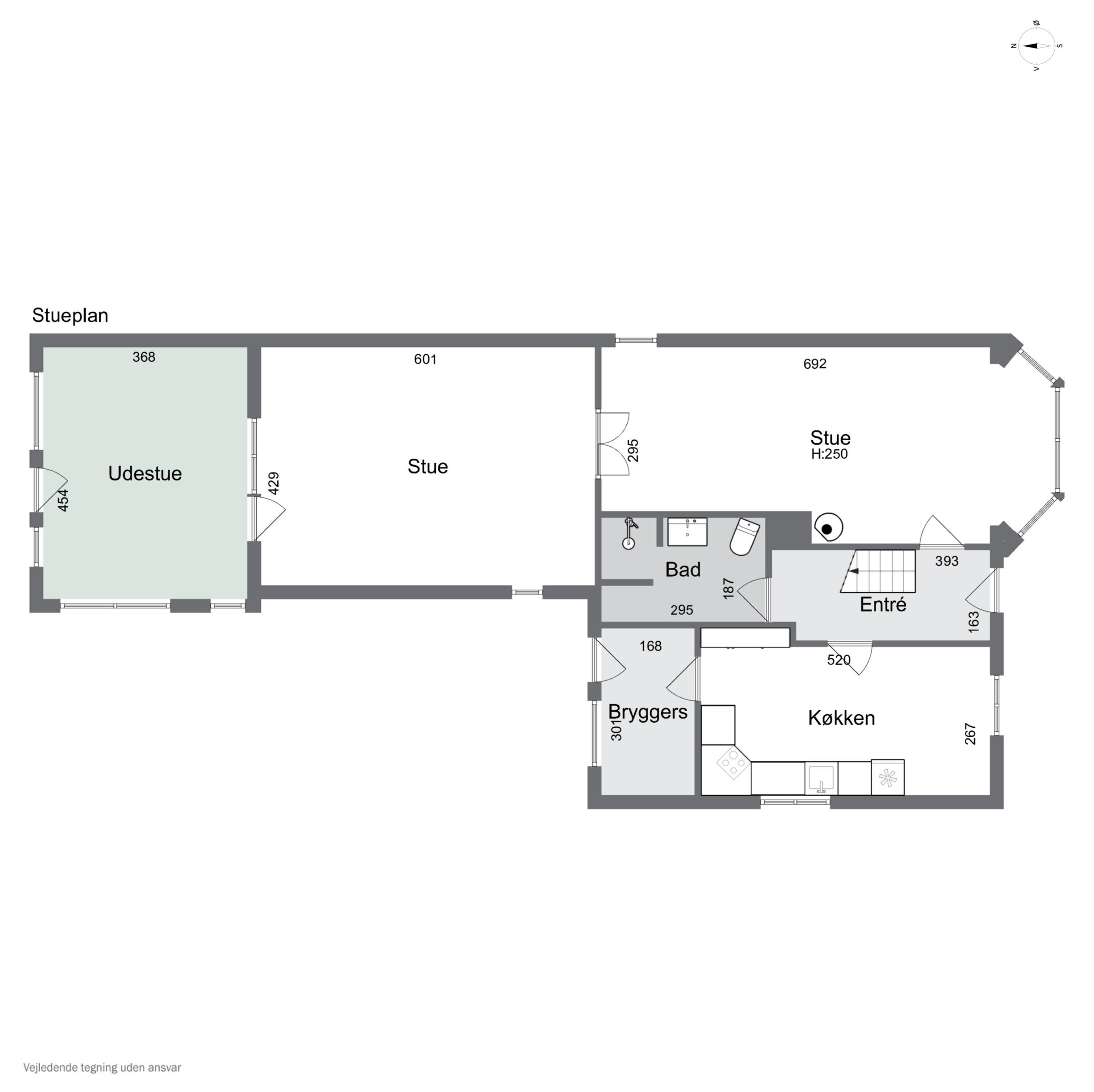 Plantegninger billede af Klarskovvej 75, 4760 Vordingborg