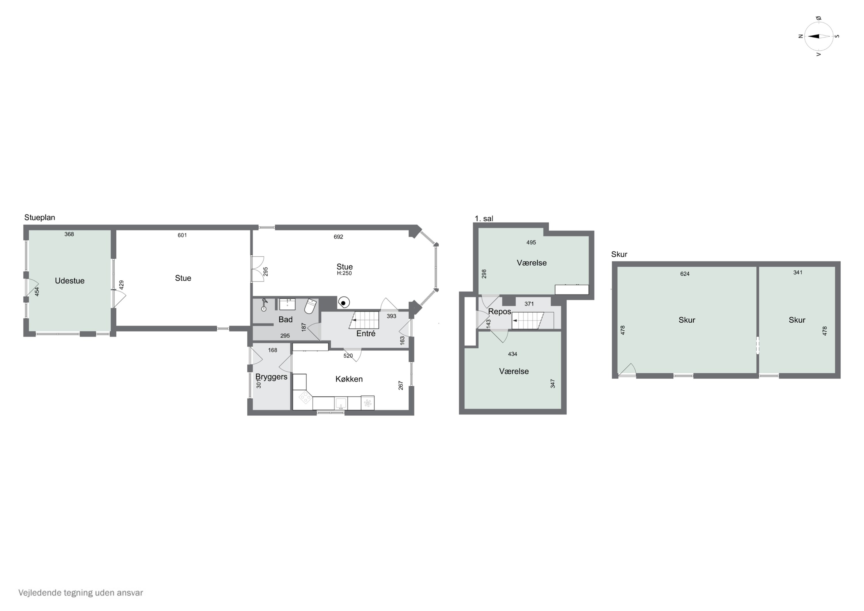 Plantegninger billede af Klarskovvej 75, 4760 Vordingborg