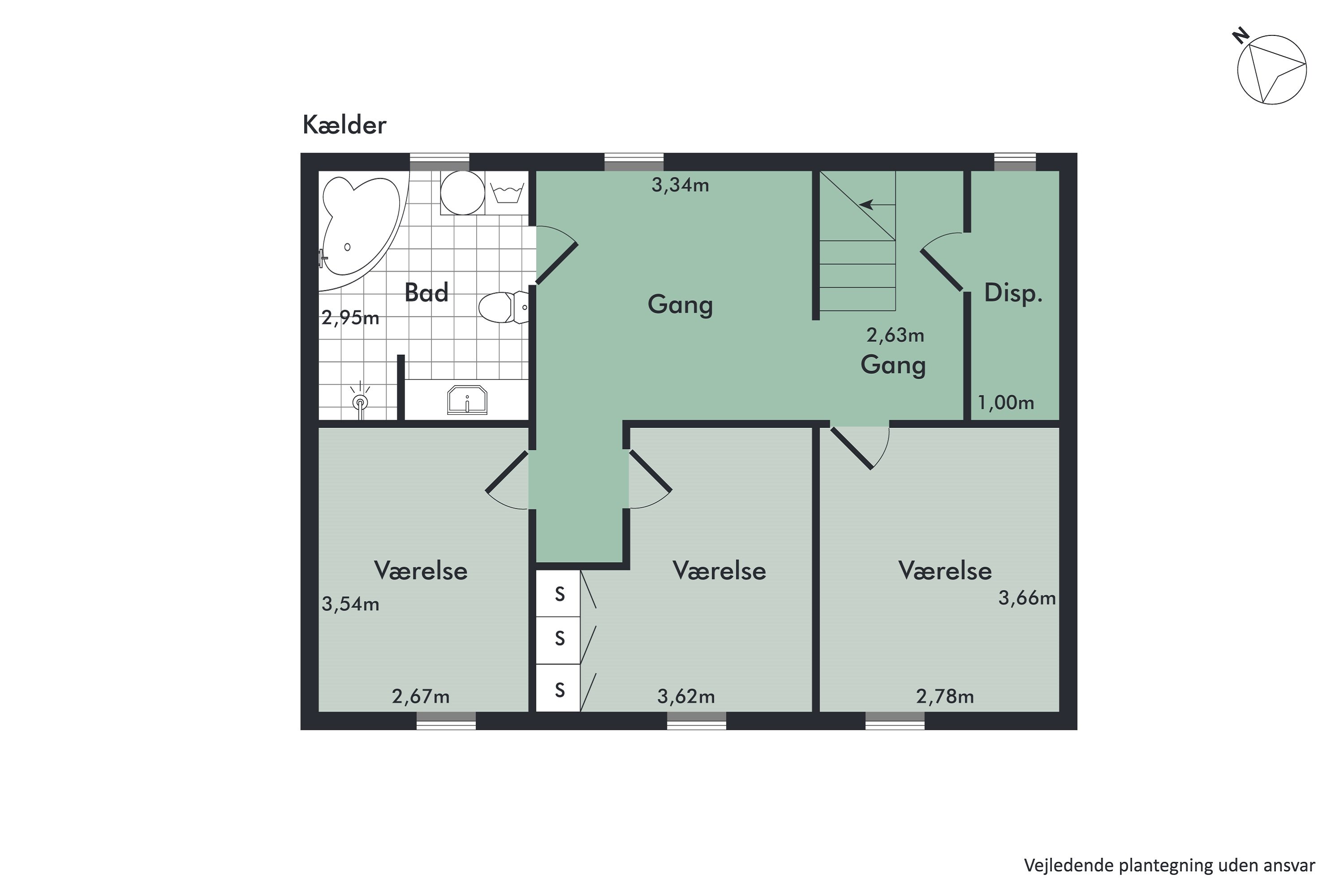 Plantegninger billede af Hegedalsvej 41, 9500 Hobro