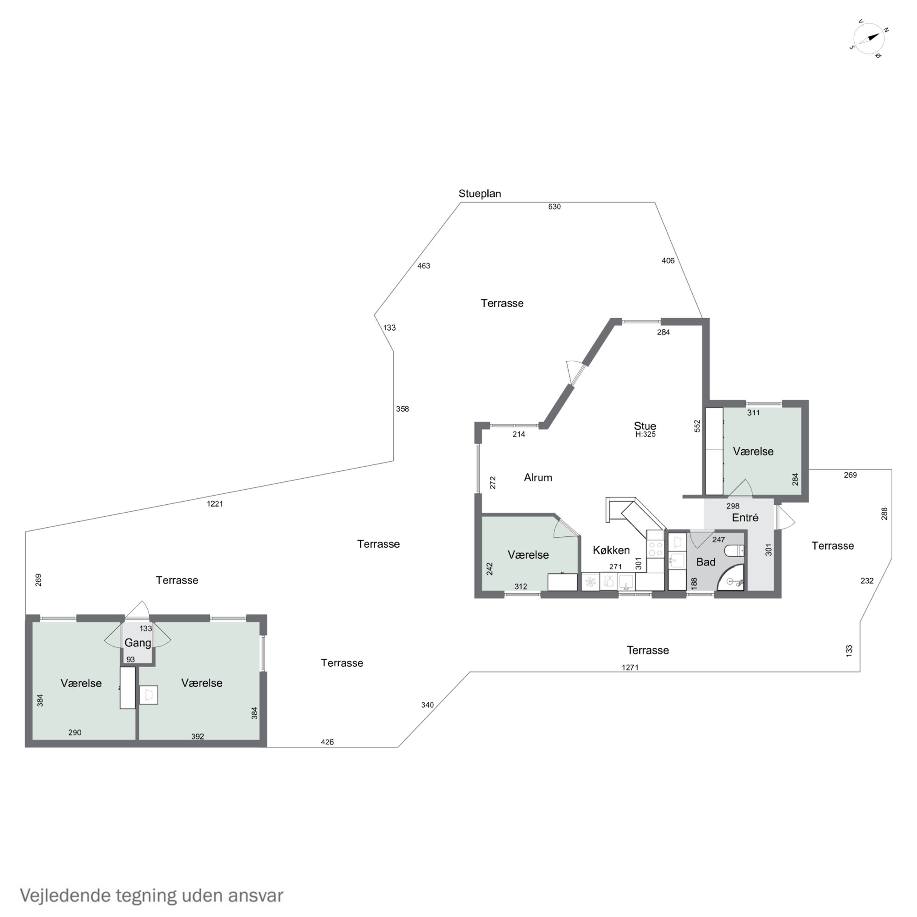 Plantegninger billede af Granlygårdsvej 14, 4400 Kalundborg