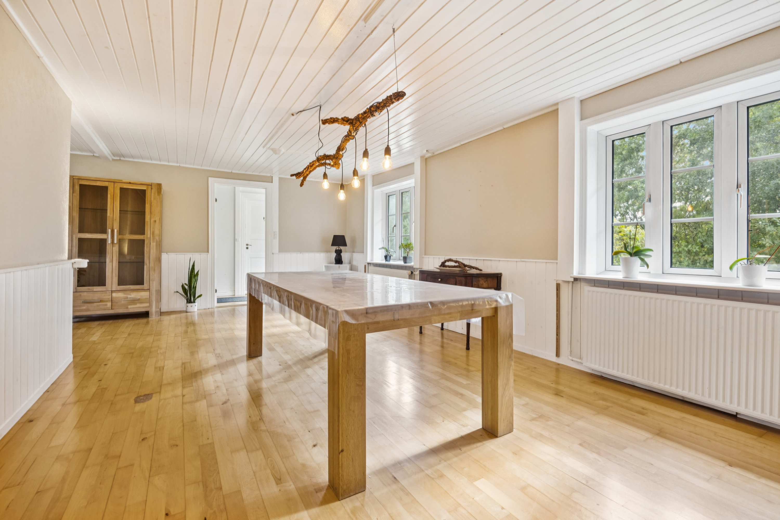 Fremhævet stue billede i fuldskærmstilstand. Billede af Under Bjerget 8, 9460 Brovst