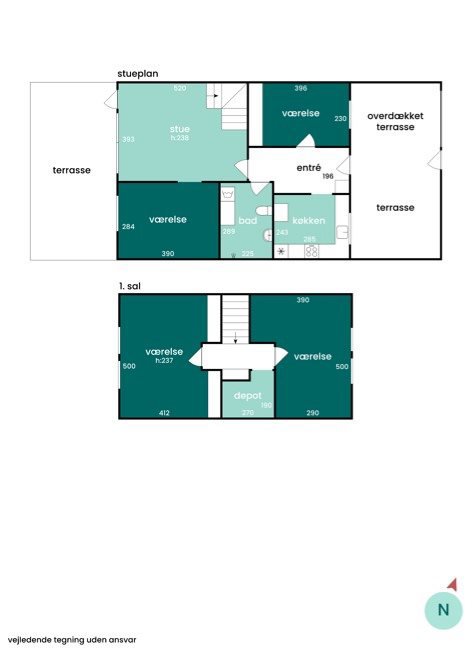Plantegninger billede af Dyrhaugegårde 36, 5610 Assens