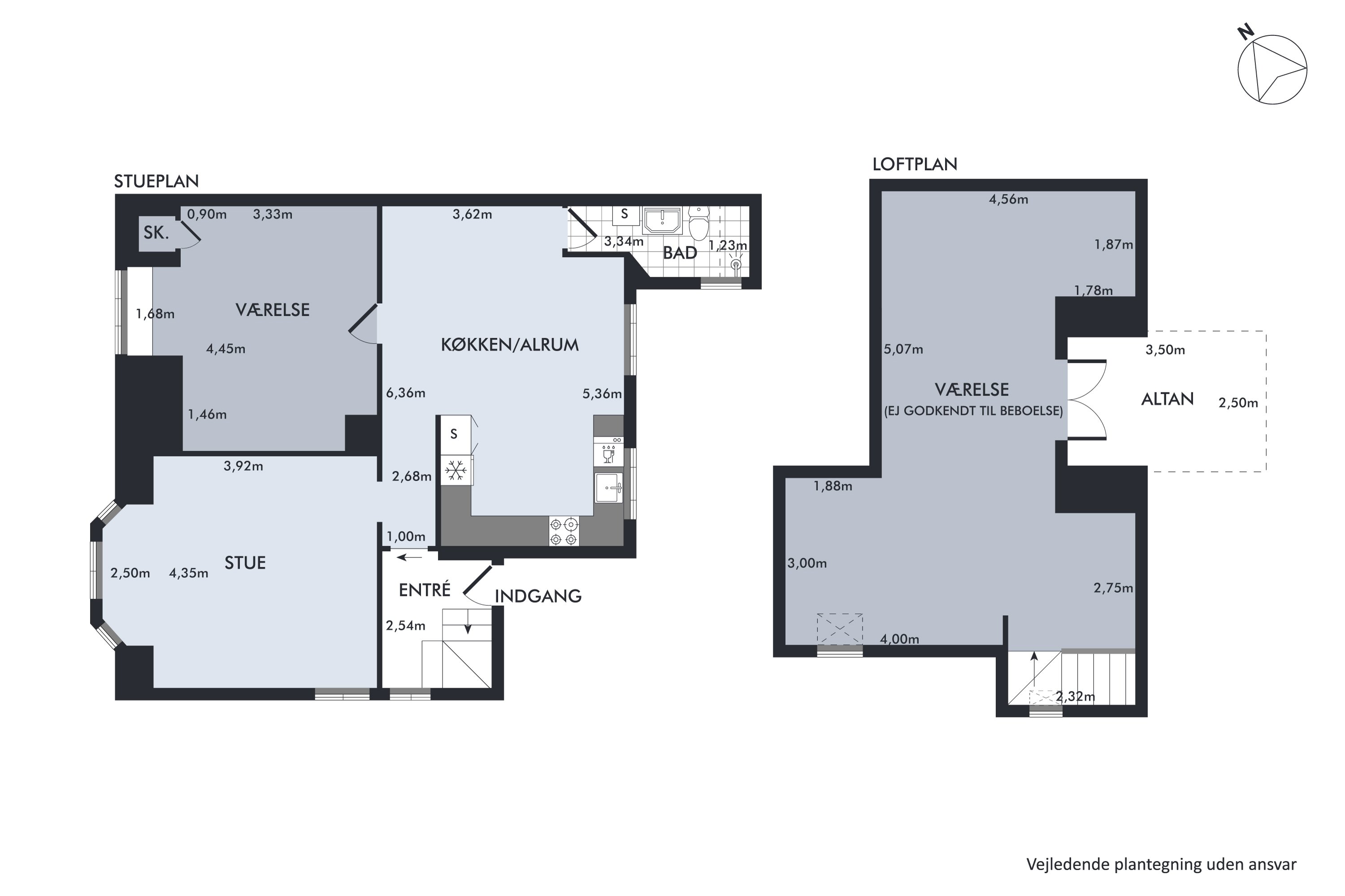 Plantegninger billede af Nørre Boulevard 53, 1., 8900 Randers C