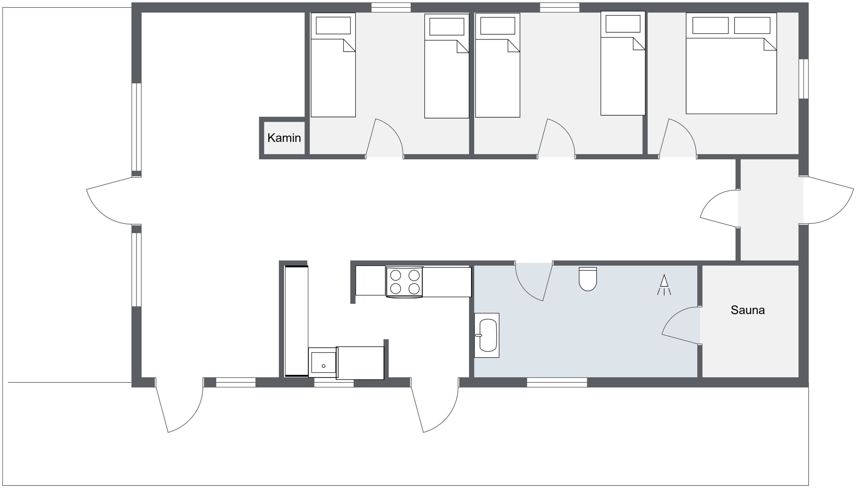 Plantegninger billede af Bilbergsvej 25, Bjerregaard, 6960 Hvide Sande