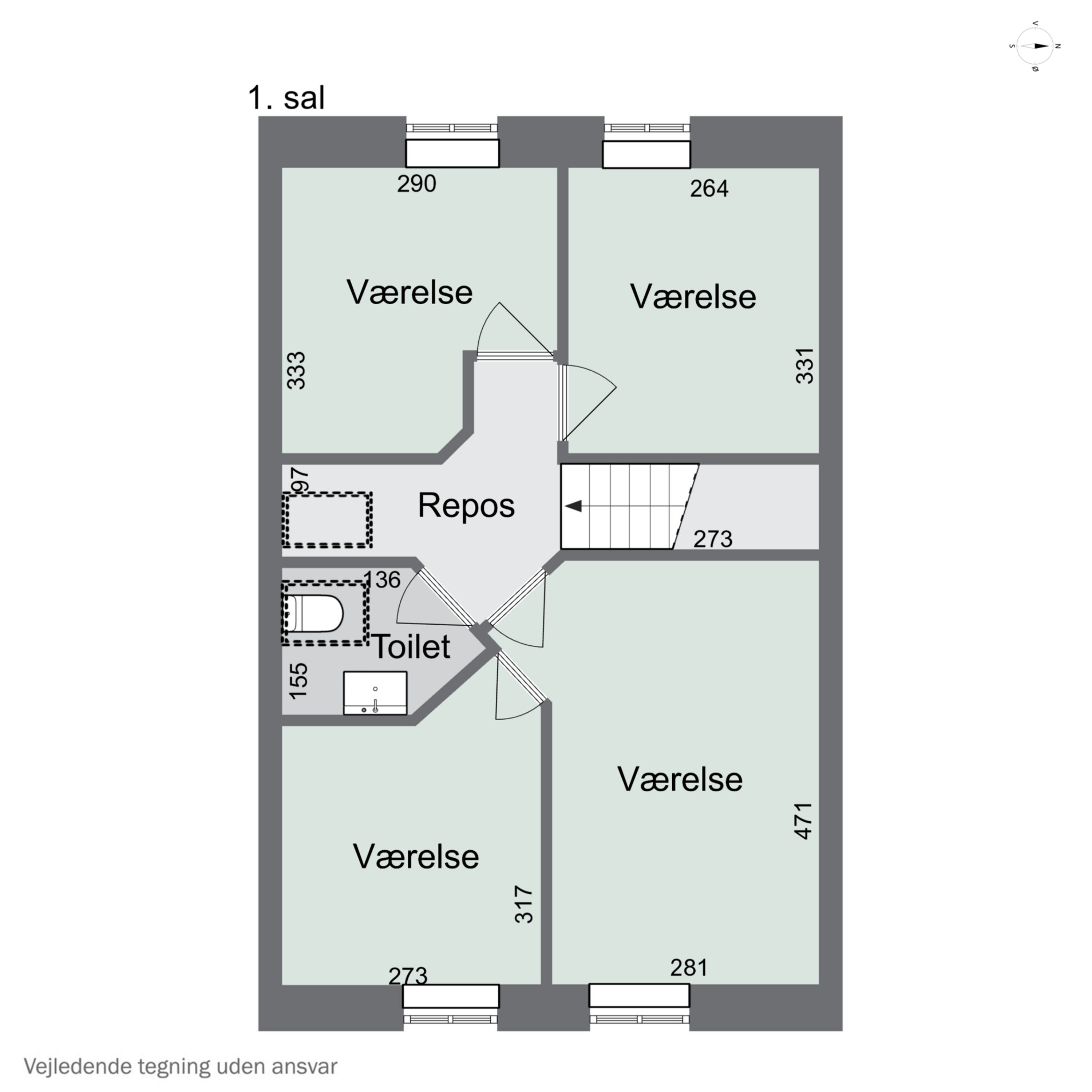 Plantegninger billede af Keldbjergvej 5, Keldbjerg, 6340 Kruså