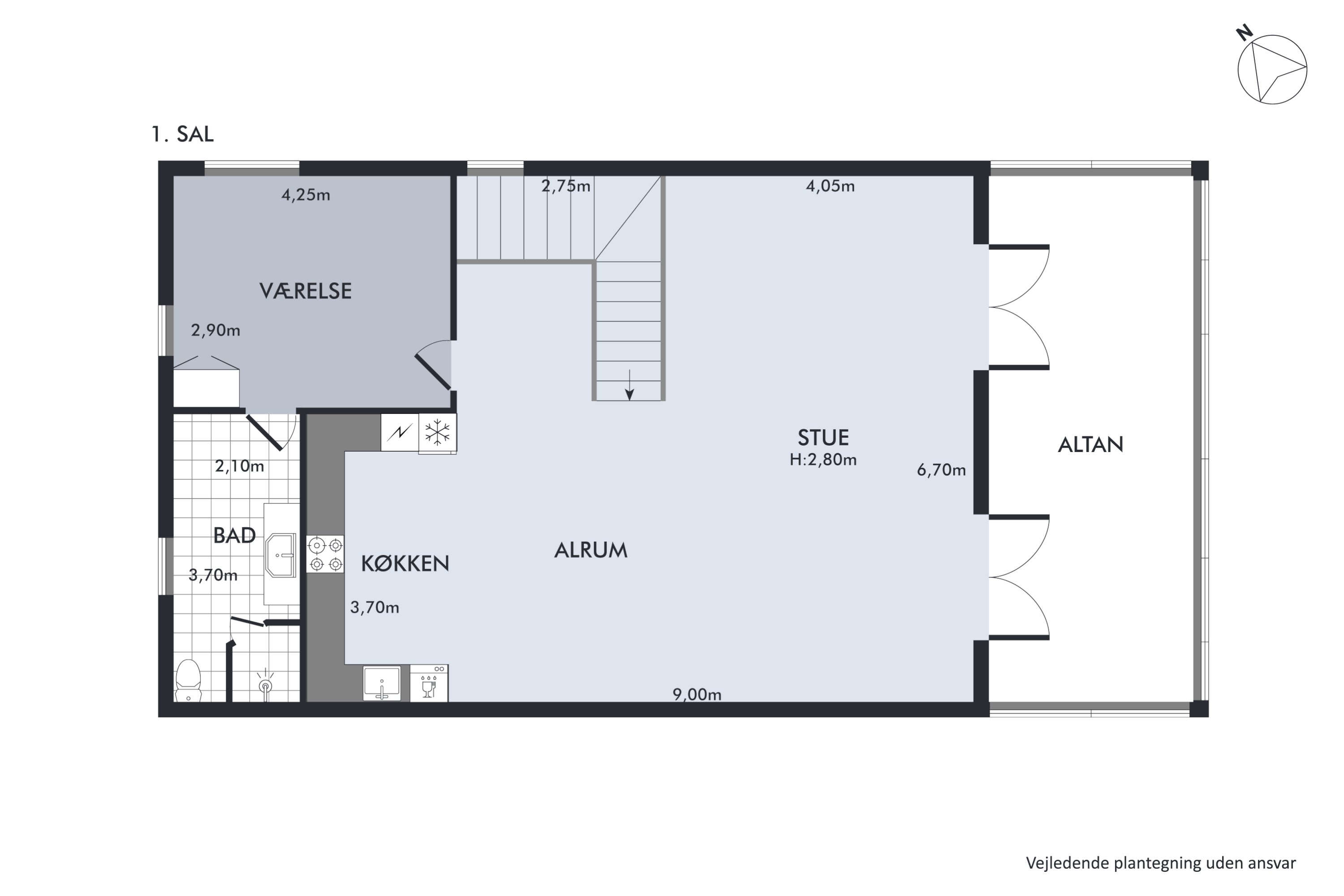 Plantegninger billede af Nørregade 10, Hald, 8983 Gjerlev J