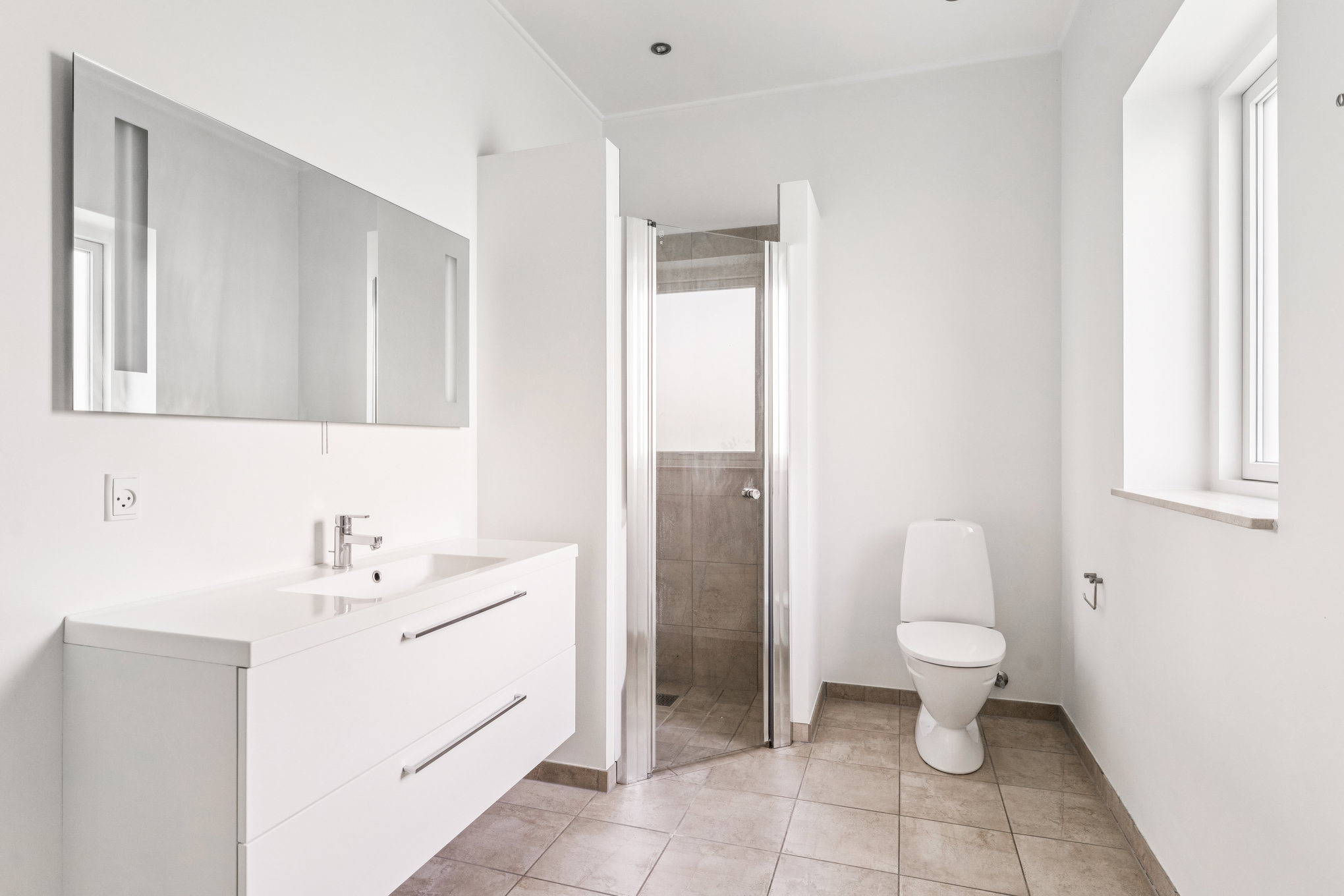 Fremhævet badeværelse billede i fuldskærmstilstand. Billede af Nørregade 10, Hald, 8983 Gjerlev J