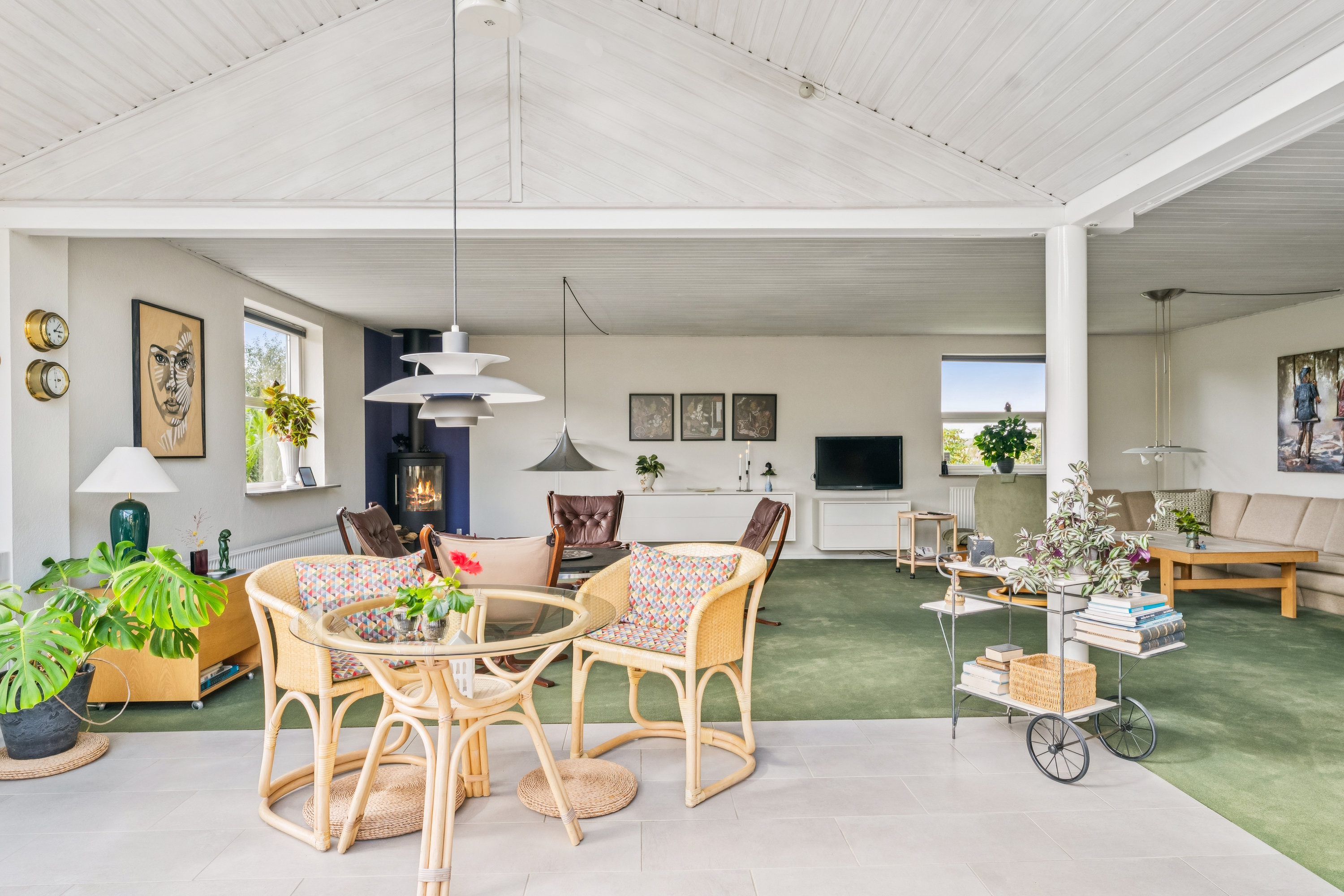 Fremhævet stue billede i fuldskærmstilstand. Billede af Demstrupvej 43, 8930 Randers NØ