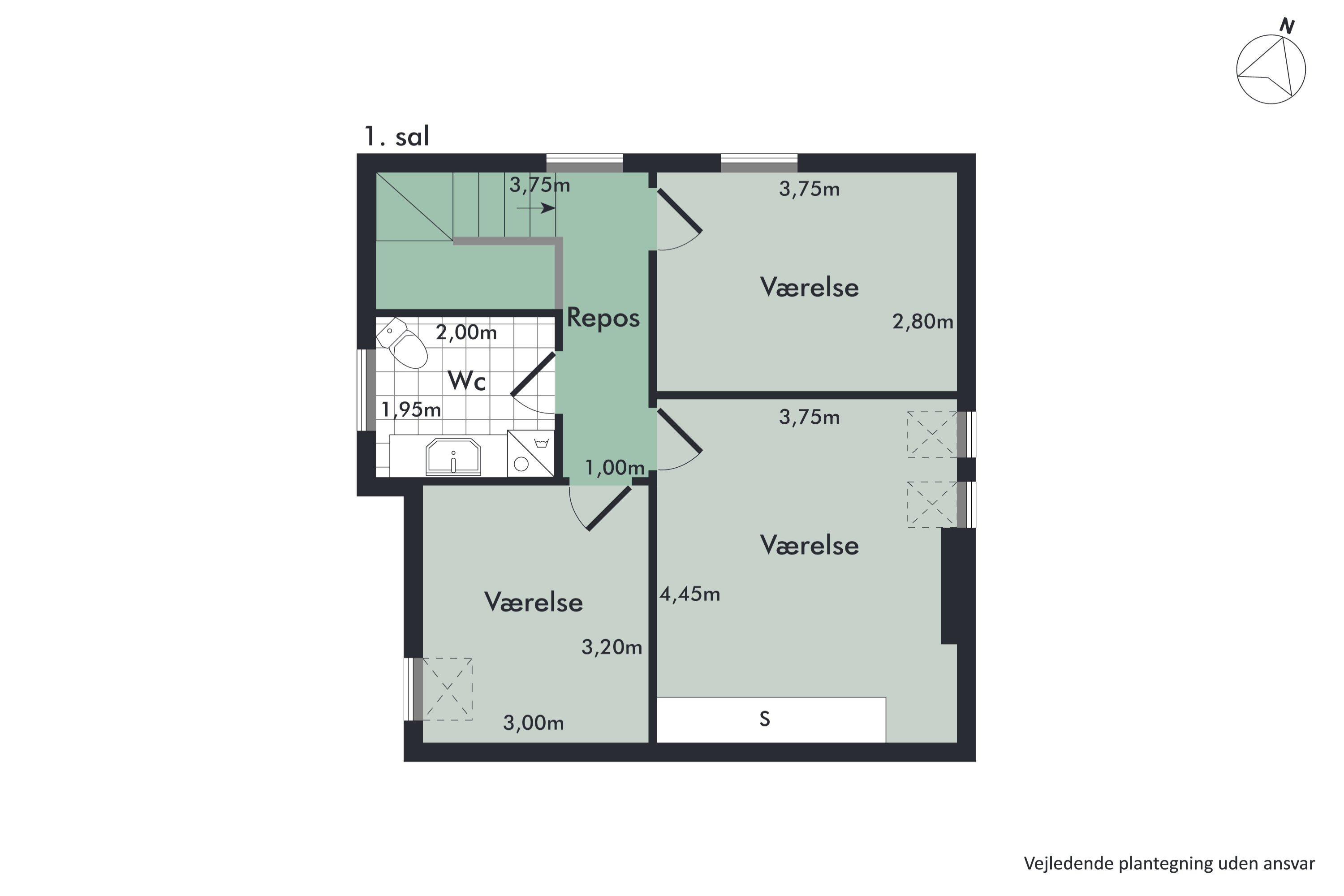 Plantegninger billede af Heimdalsgade 18, Vejgaard, 9000 Aalborg