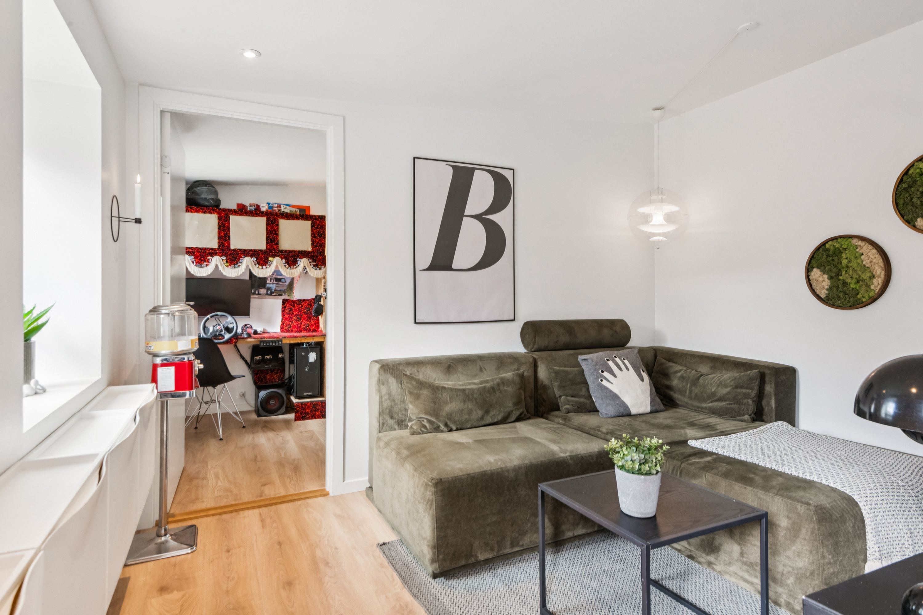 Fremhævet stue billede i fuldskærmstilstand. Billede af Heimdalsgade 18, Vejgaard, 9000 Aalborg