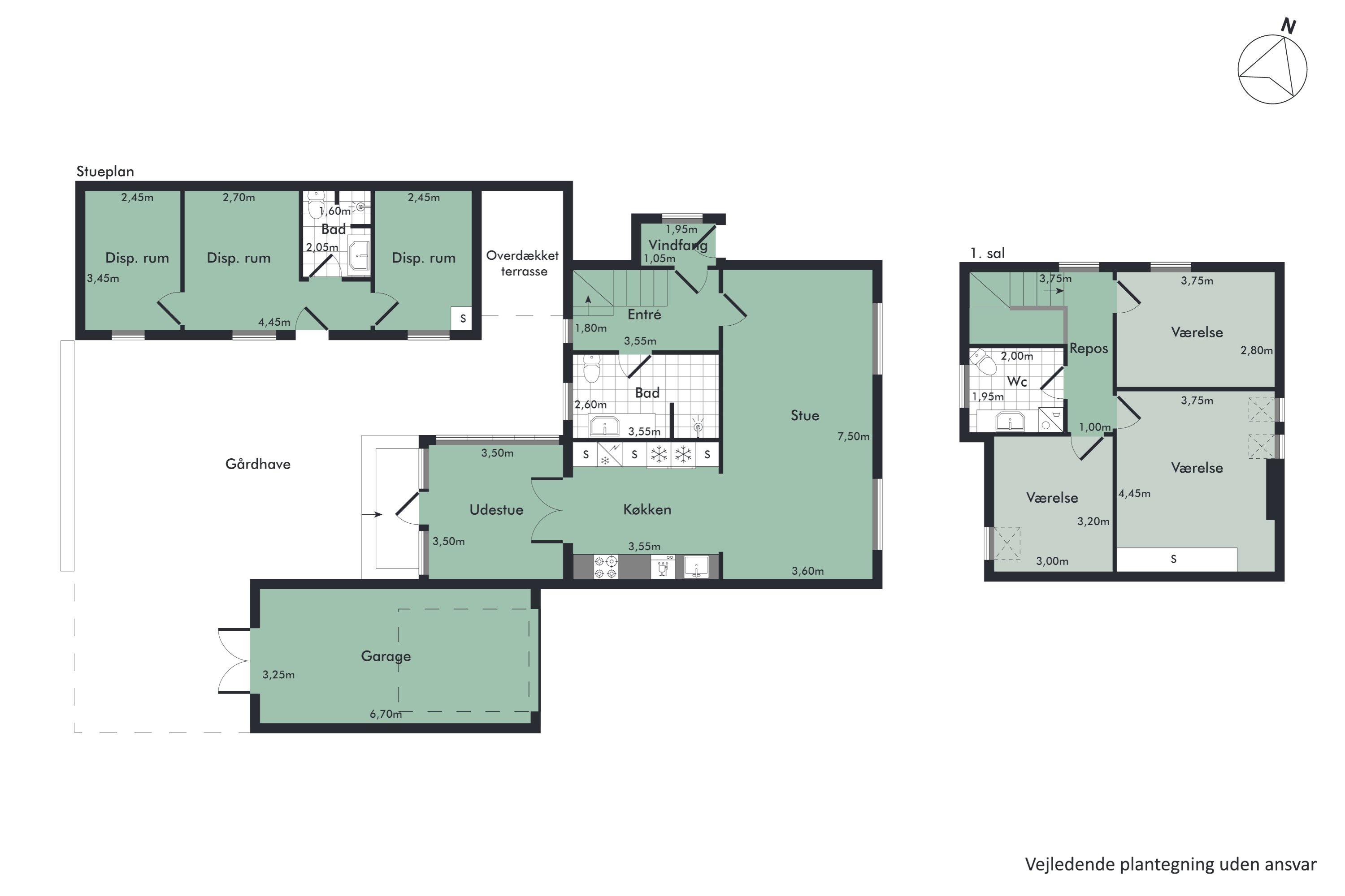 Plantegninger billede af Heimdalsgade 18, Vejgaard, 9000 Aalborg