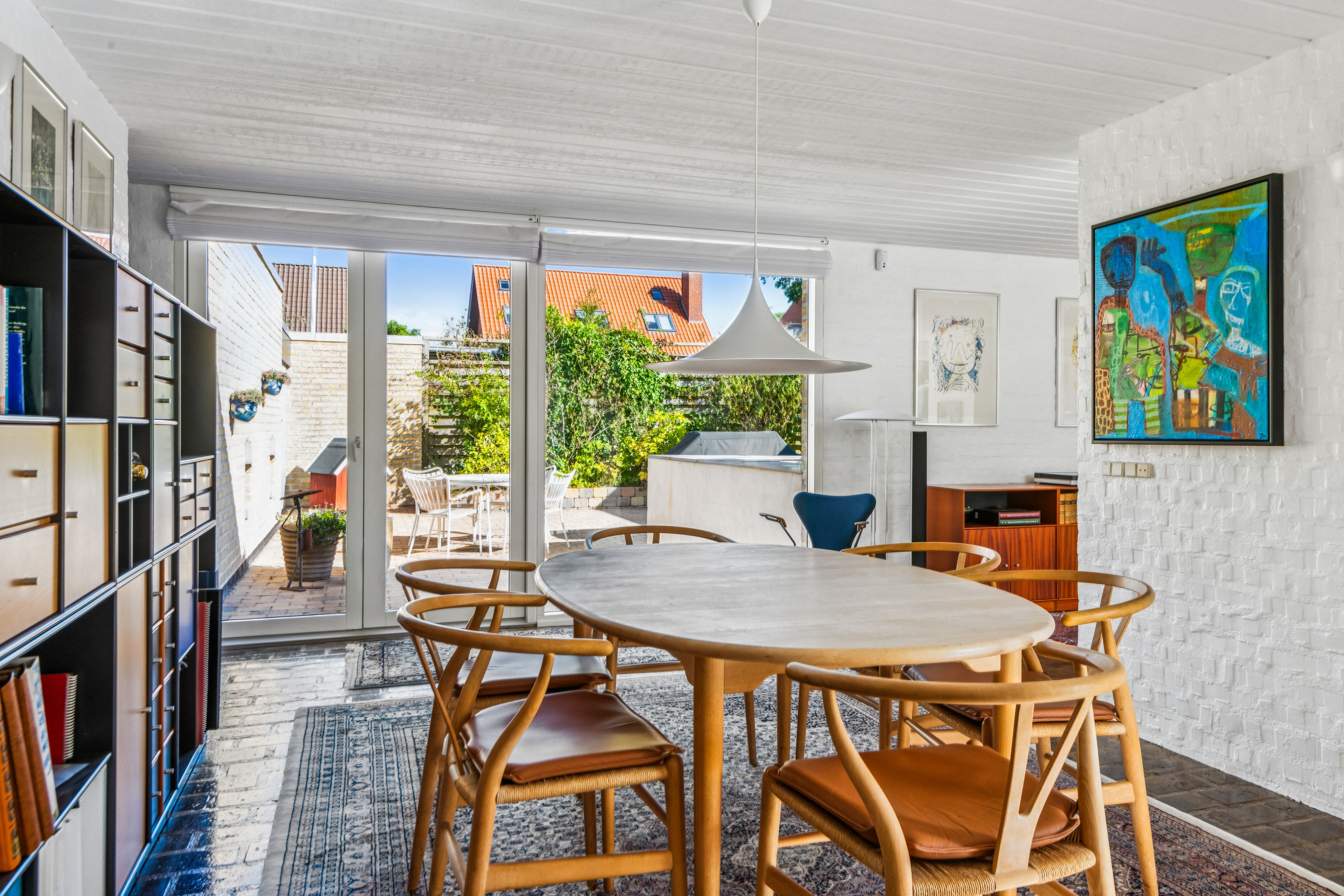 Fremhævet spisestue billede i fuldskærmstilstand. Billede af Anne Maries Vej 24, 9000 Aalborg