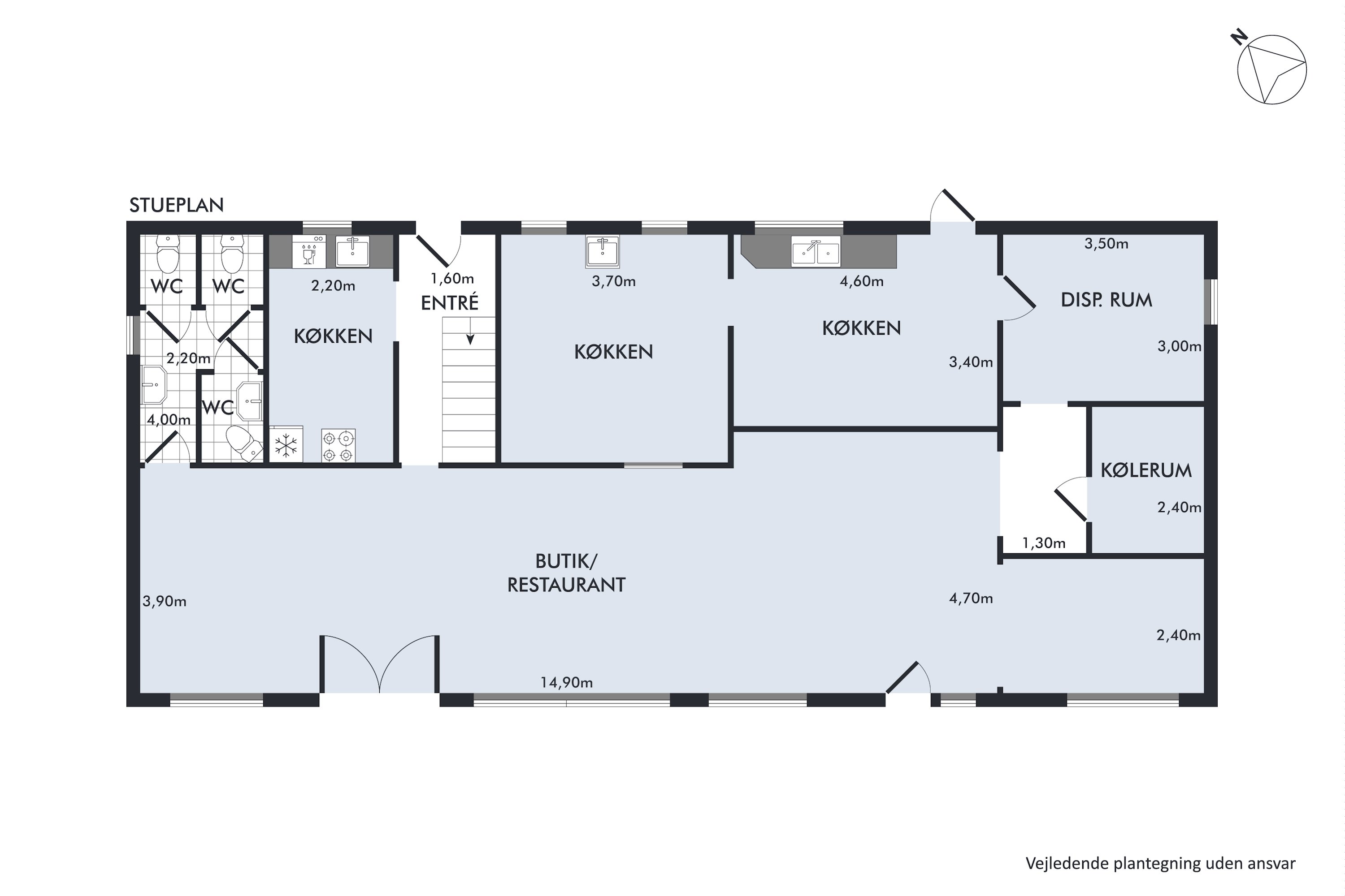 Plantegninger billede af Hovedgaden 50, 4440 Mørkøv