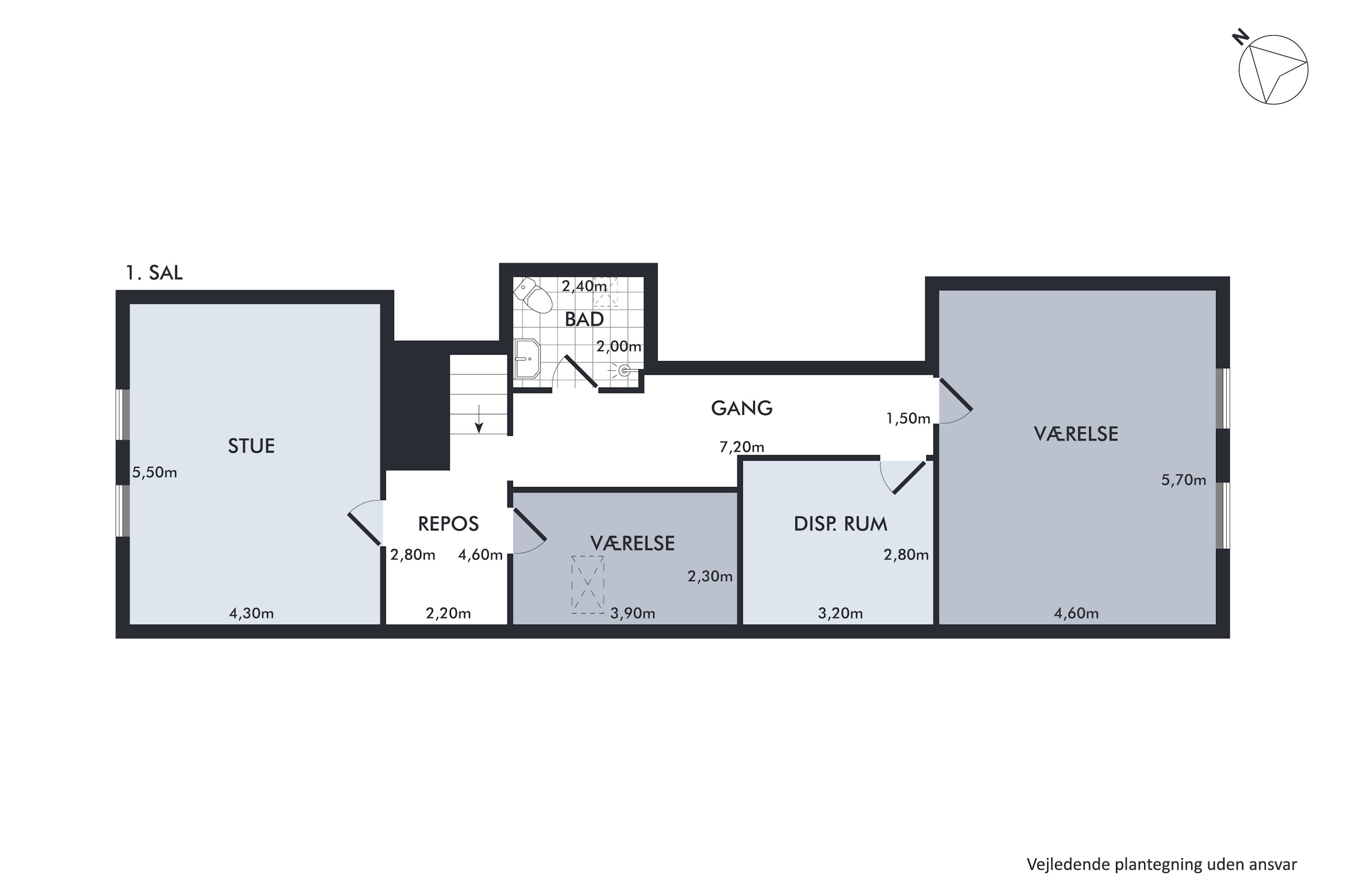 Plantegninger billede af Hovedgaden 50, 4440 Mørkøv