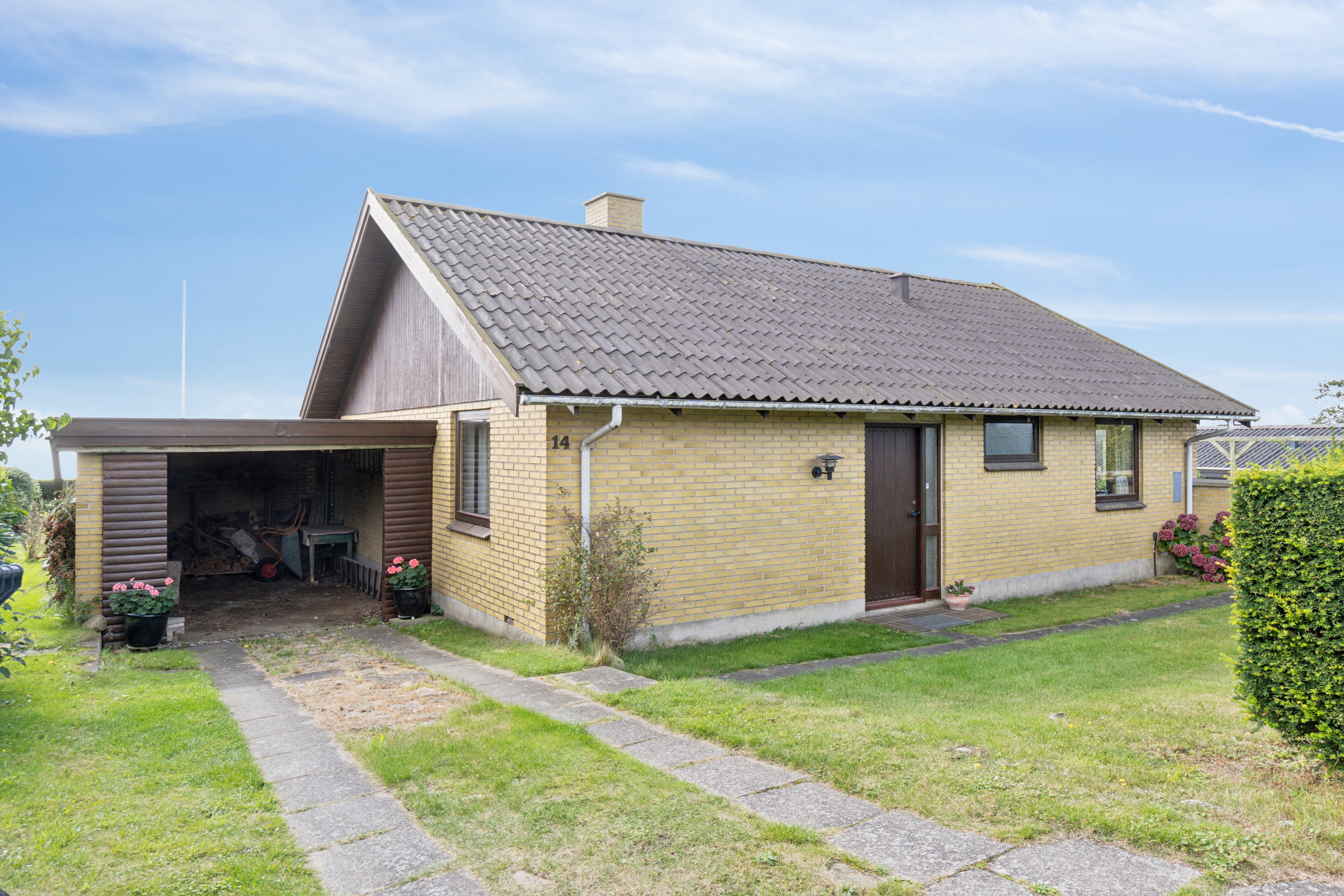 Fremhævet udendørs billede i fuldskærmstilstand. Billede af Bakkedraget 14, Drøsselbjerg Strand, 4200 Slagelse