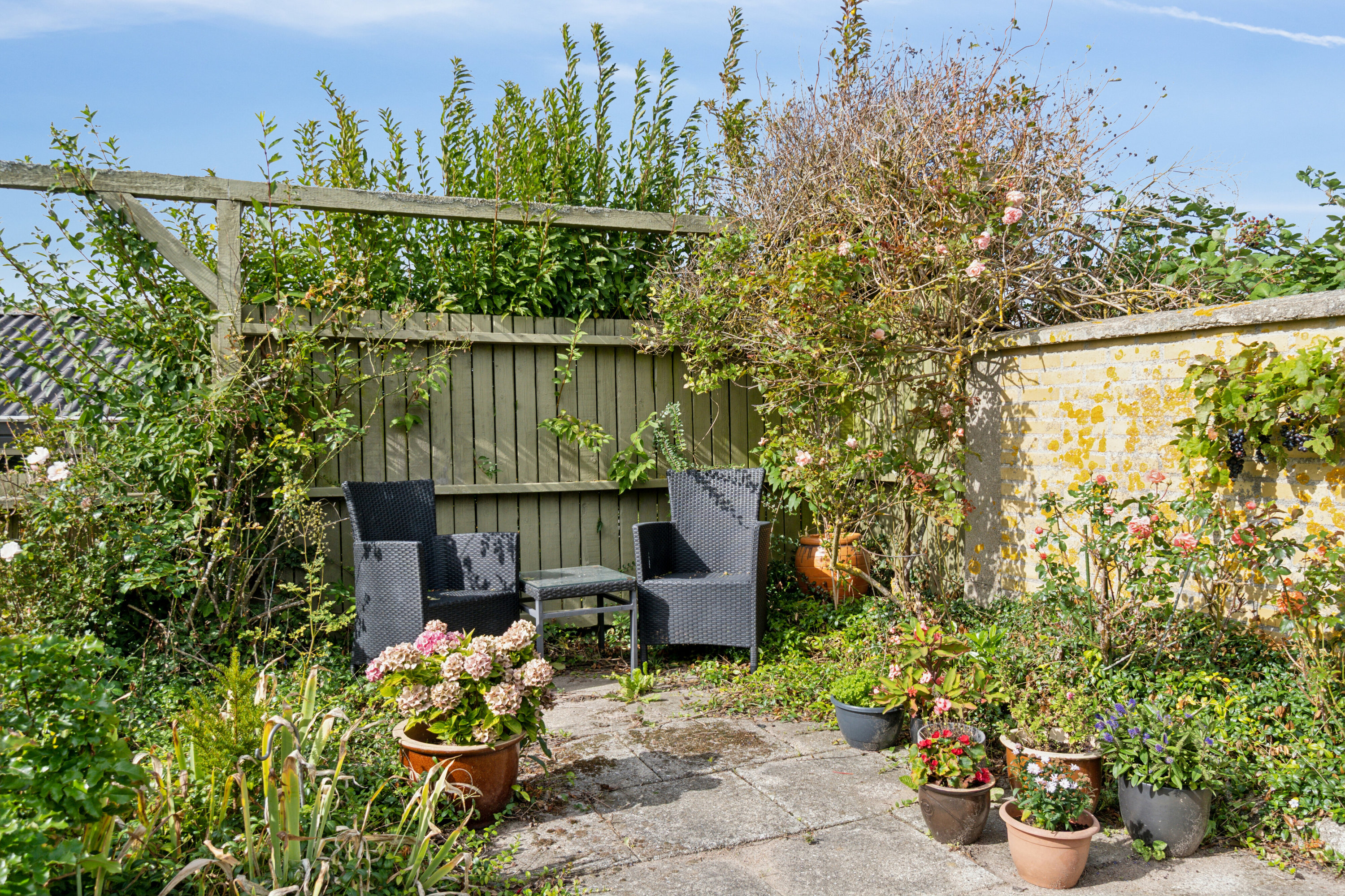 Fremhævet terrasse billede i fuldskærmstilstand. Billede af Bakkedraget 14, Drøsselbjerg Strand, 4200 Slagelse