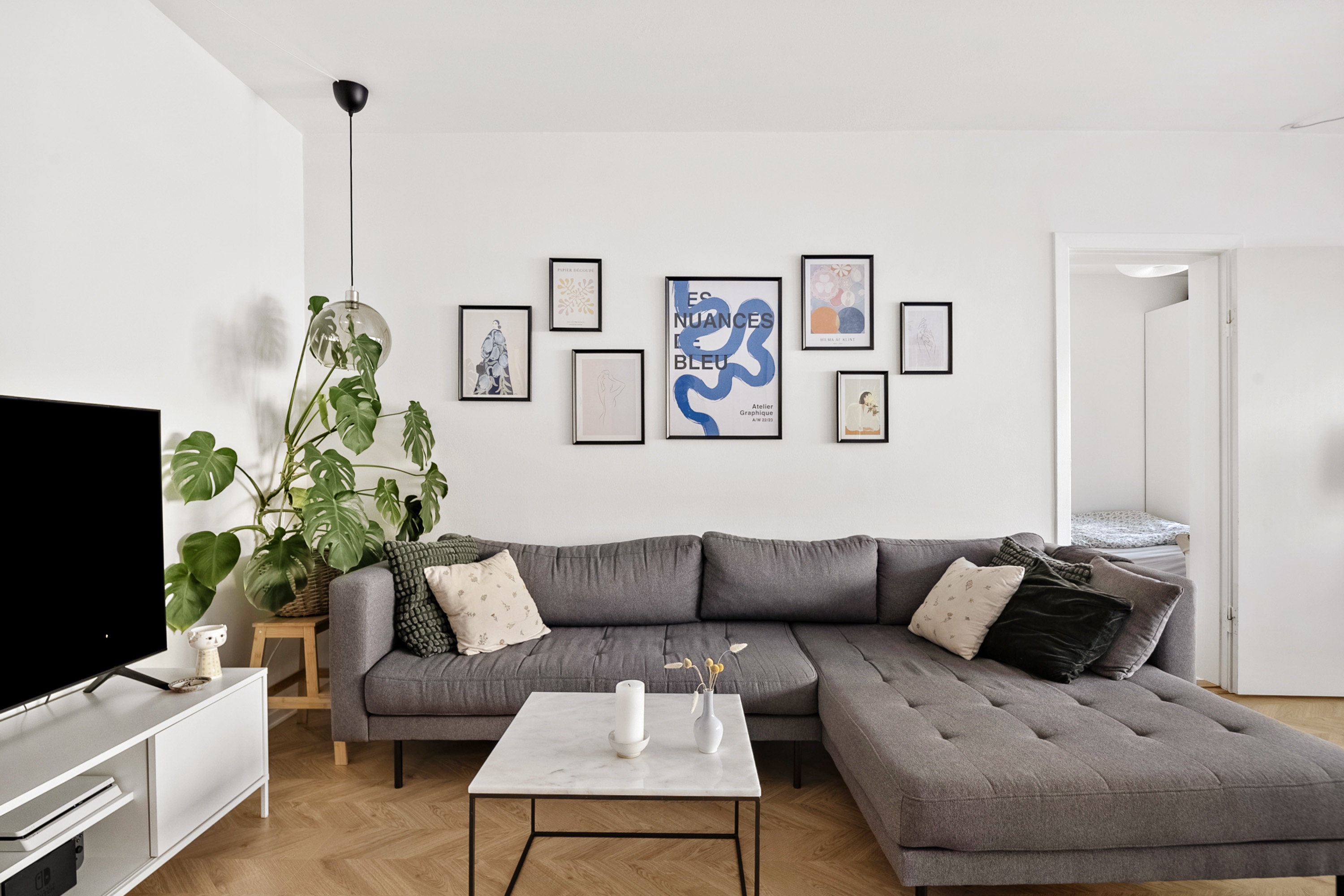 Fremhævet stue billede i fuldskærmstilstand. Billede af Jordbrovej 25, st.. 2., 8200 Aarhus N