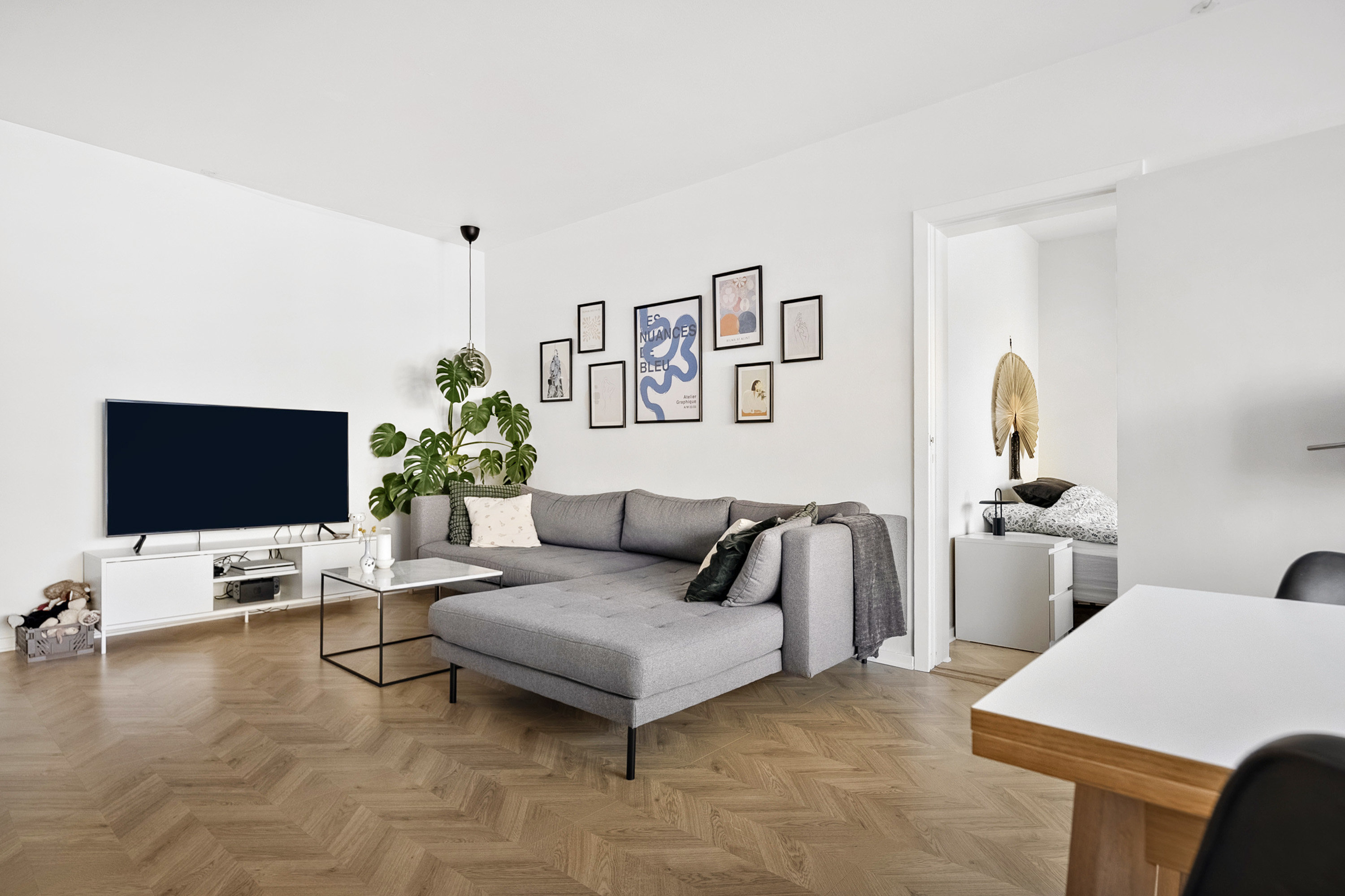 Miniaturebillede 2: stue. Billede af Jordbrovej 25, st.. 2., 8200 Aarhus N