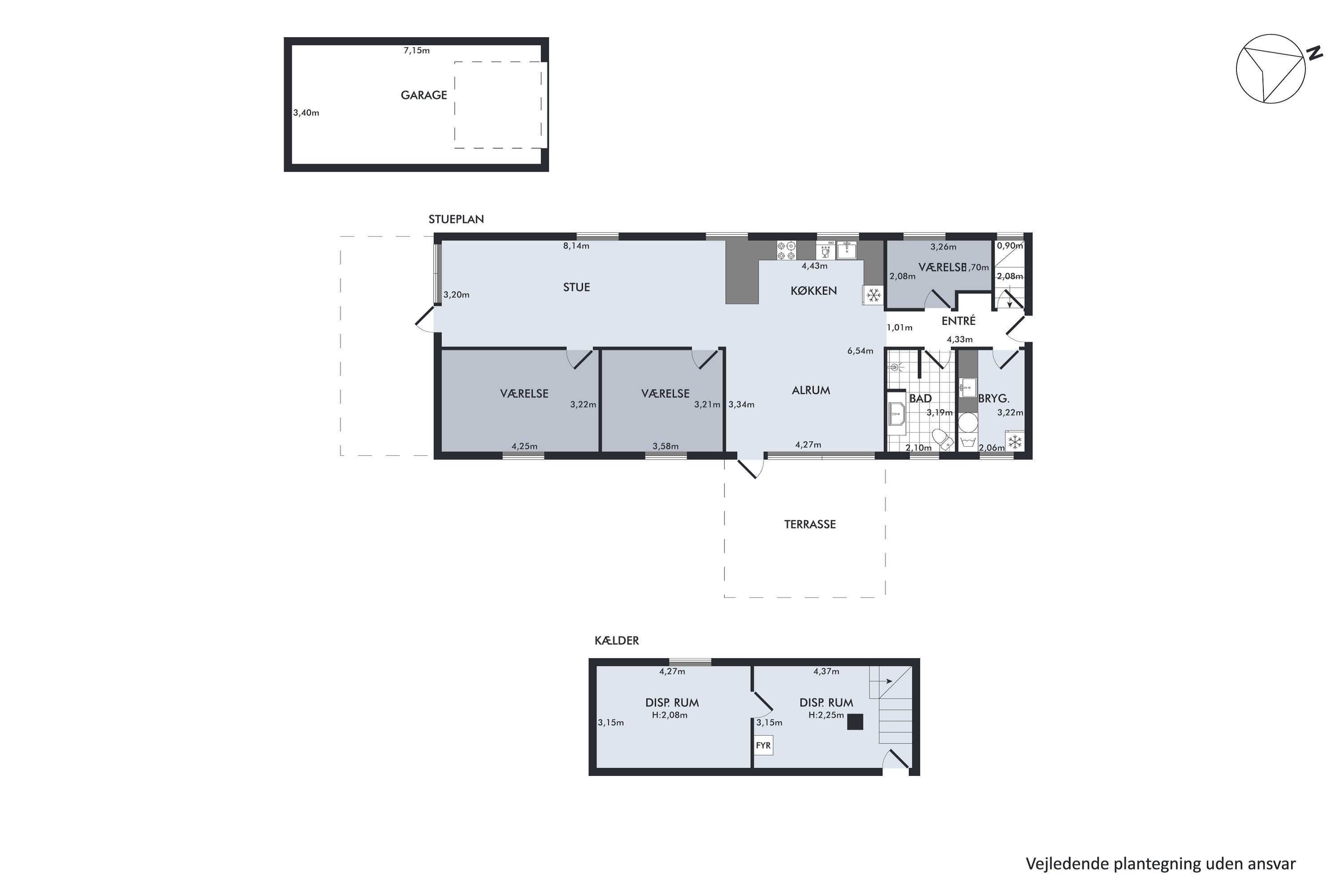 Plantegninger billede af Skoletoften 15, 8420 Knebel
