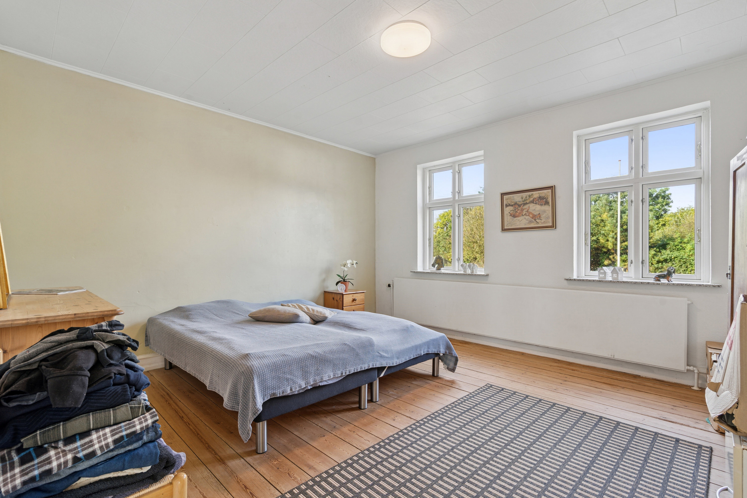 Fremhævet soveværelse billede i fuldskærmstilstand. Billede af Pavegyden 24, 5771 Stenstrup