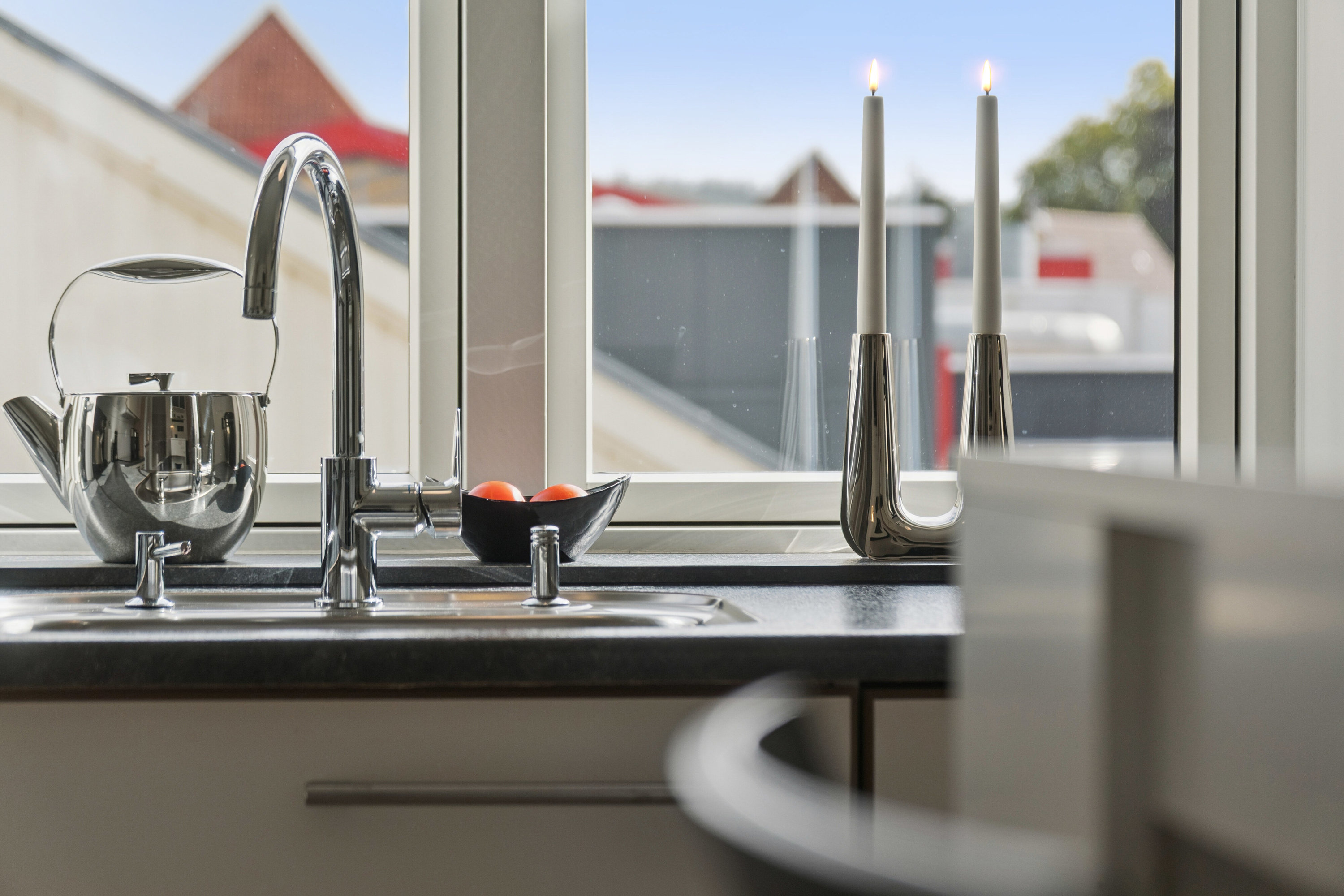 Fremhævet køkken billede i fuldskærmstilstand. Billede af Holbergsgade 1E, 8600 Silkeborg