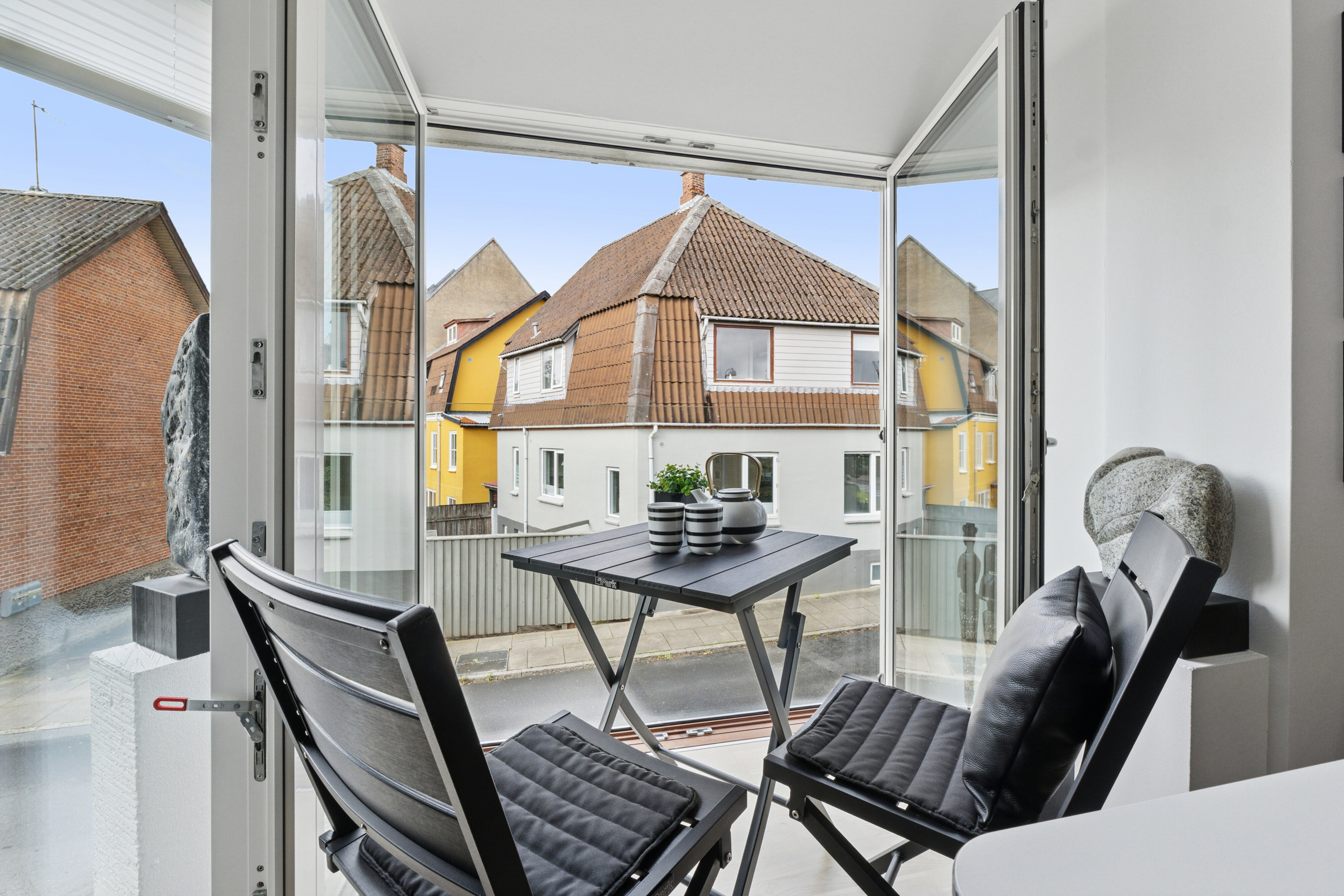 Fremhævet altan billede i fuldskærmstilstand. Billede af Holbergsgade 1E, 8600 Silkeborg